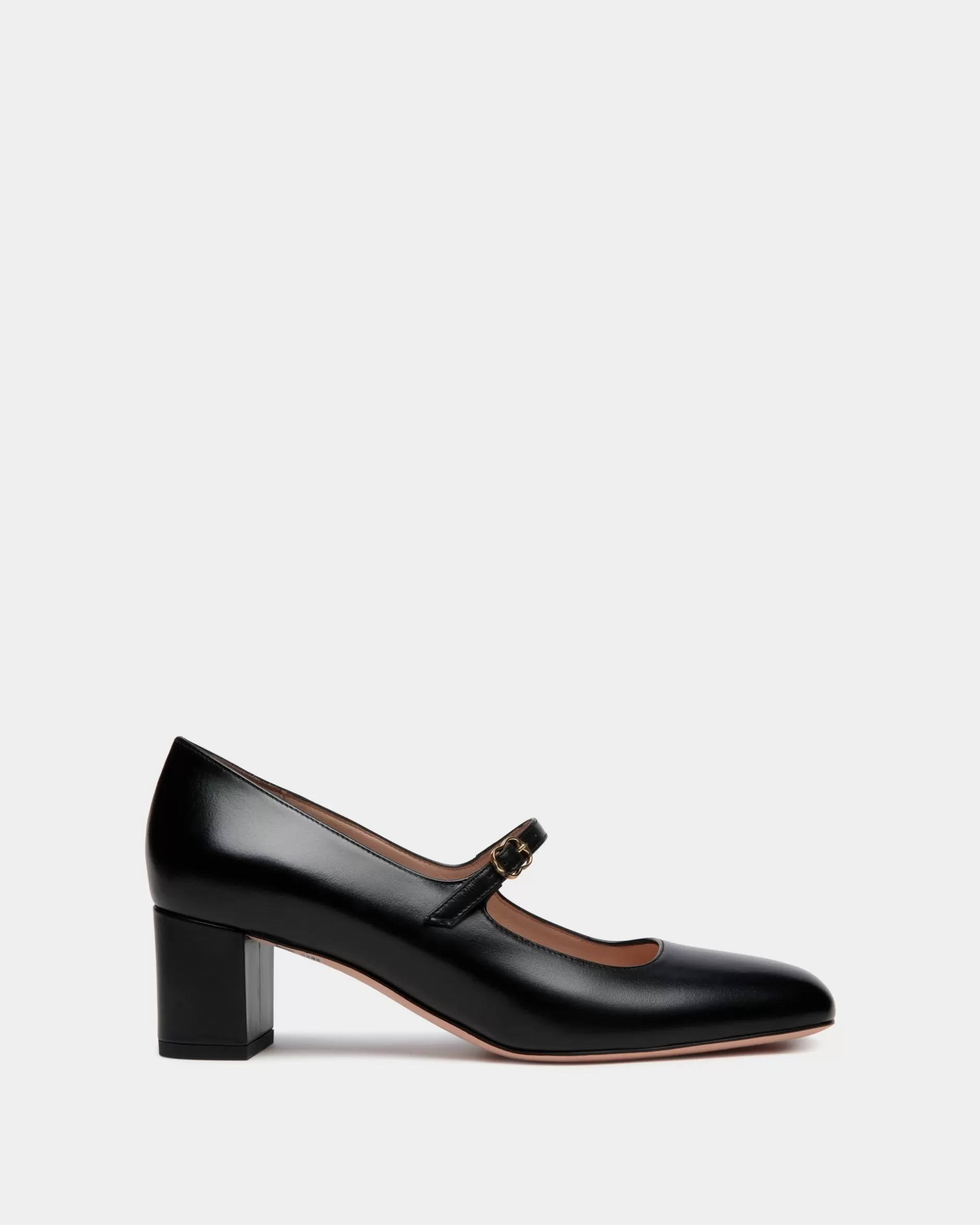 Bally rina Mary-Jane Pumps Aus Leder In Schwarz Hot