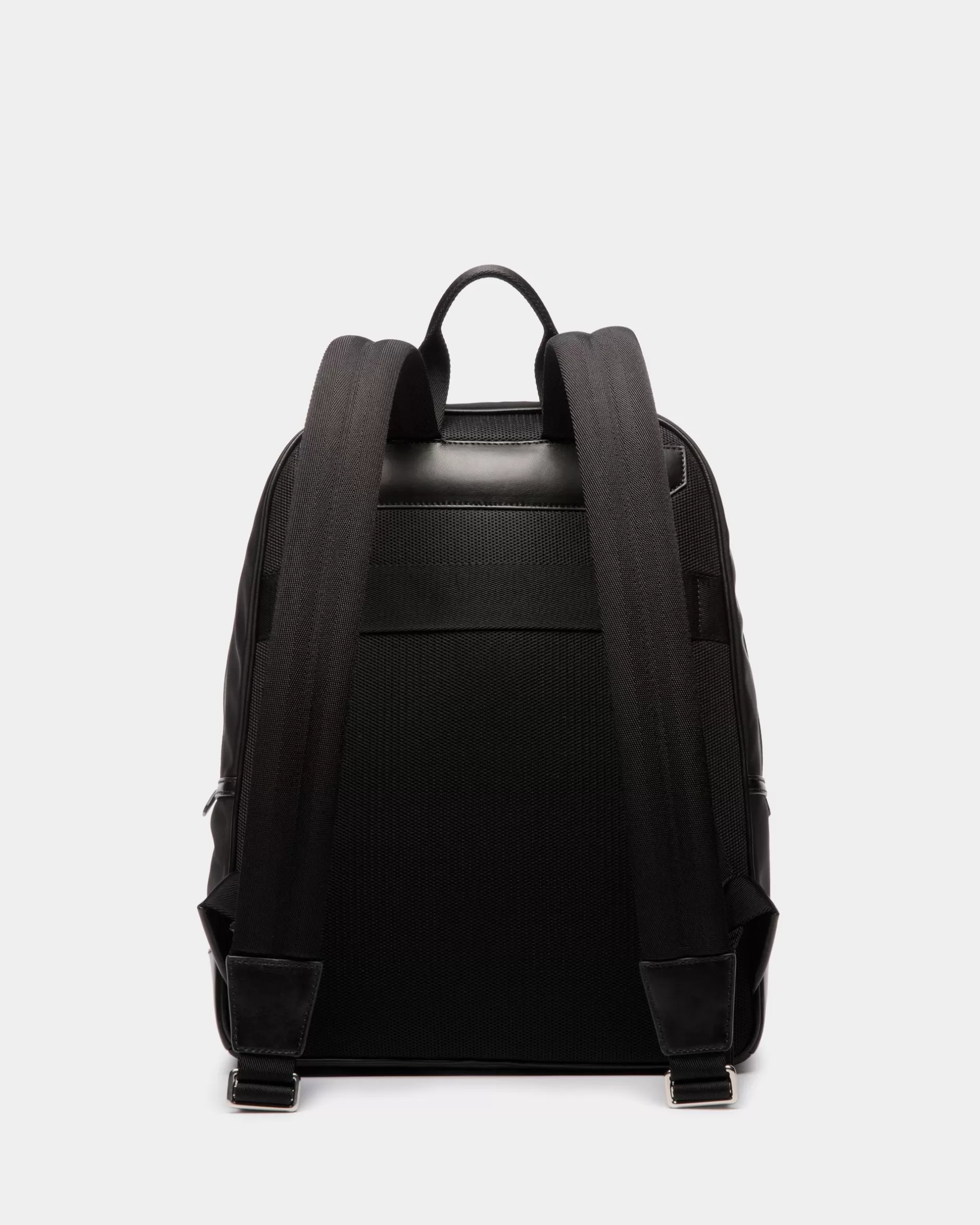 Bally Bar Rucksack Aus Nylon Und Leder In Schwarz Best Sale