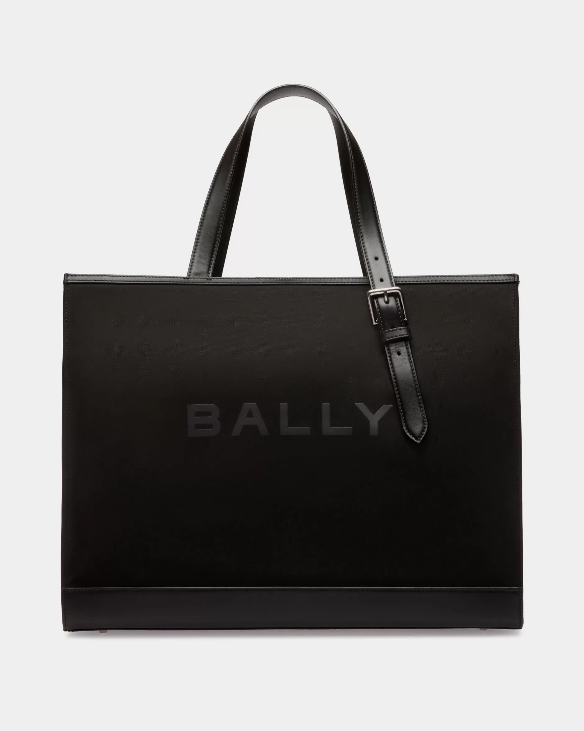 Bally Bar Tragetasche Aus Nylon Und Leder In Schwarz Clearance