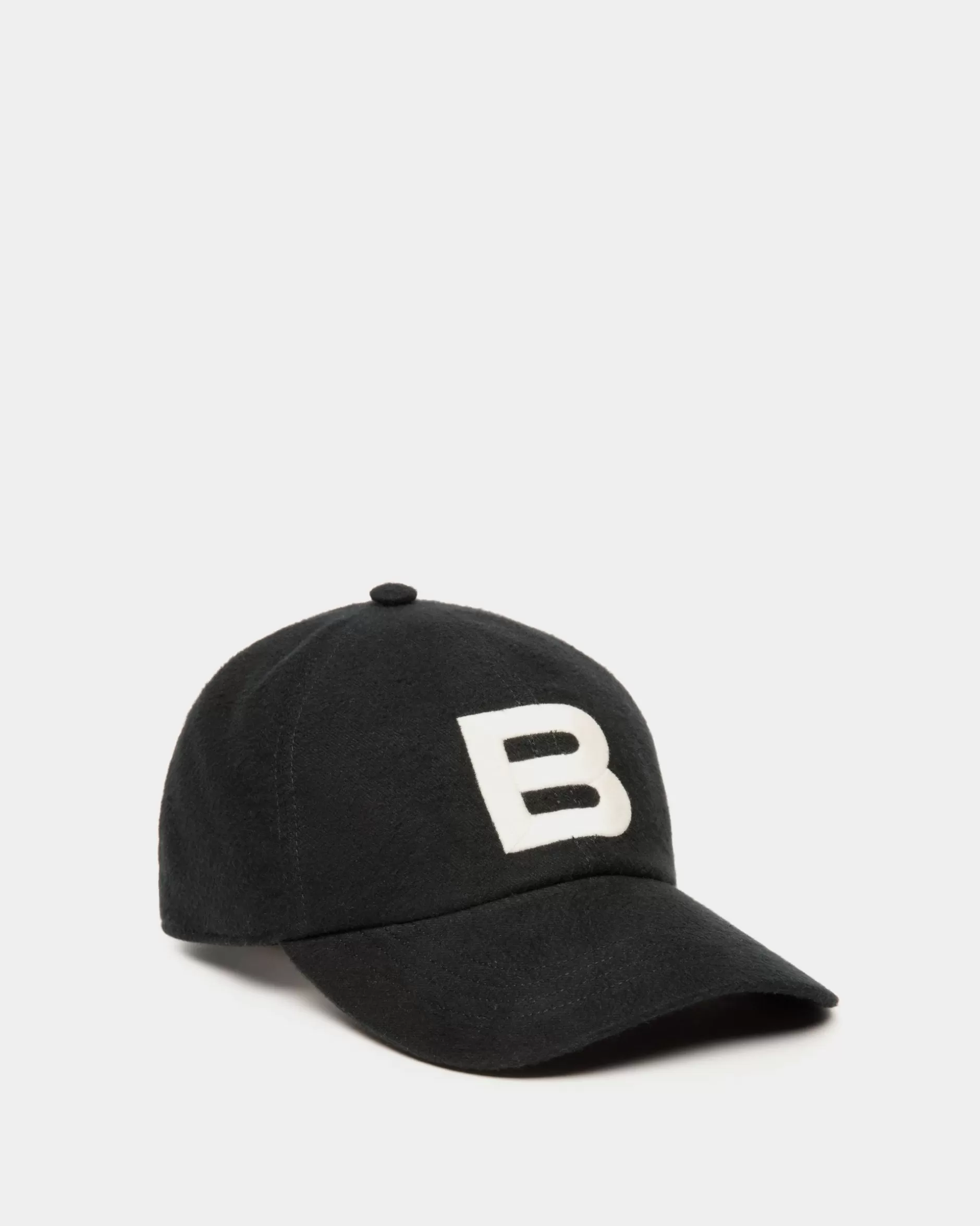 Bally Baseballmütze Aus Baumwolle In Mit Logo Schwarz Discount