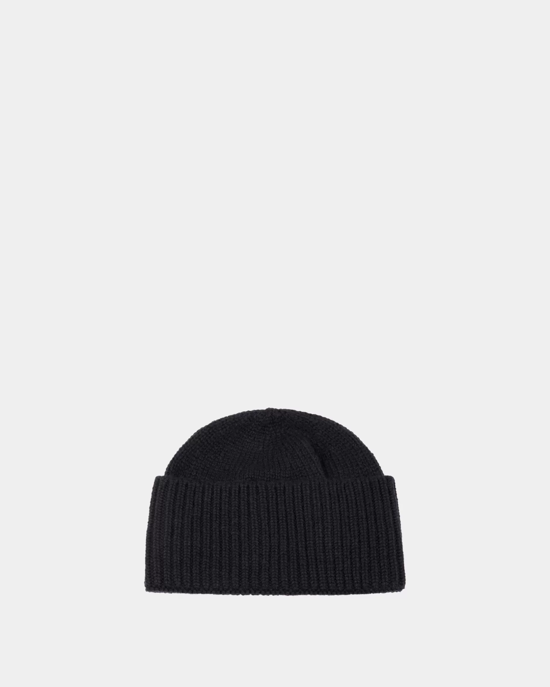 Bally Beanie Aus Kaschmir In Navy Blue Blau Outlet