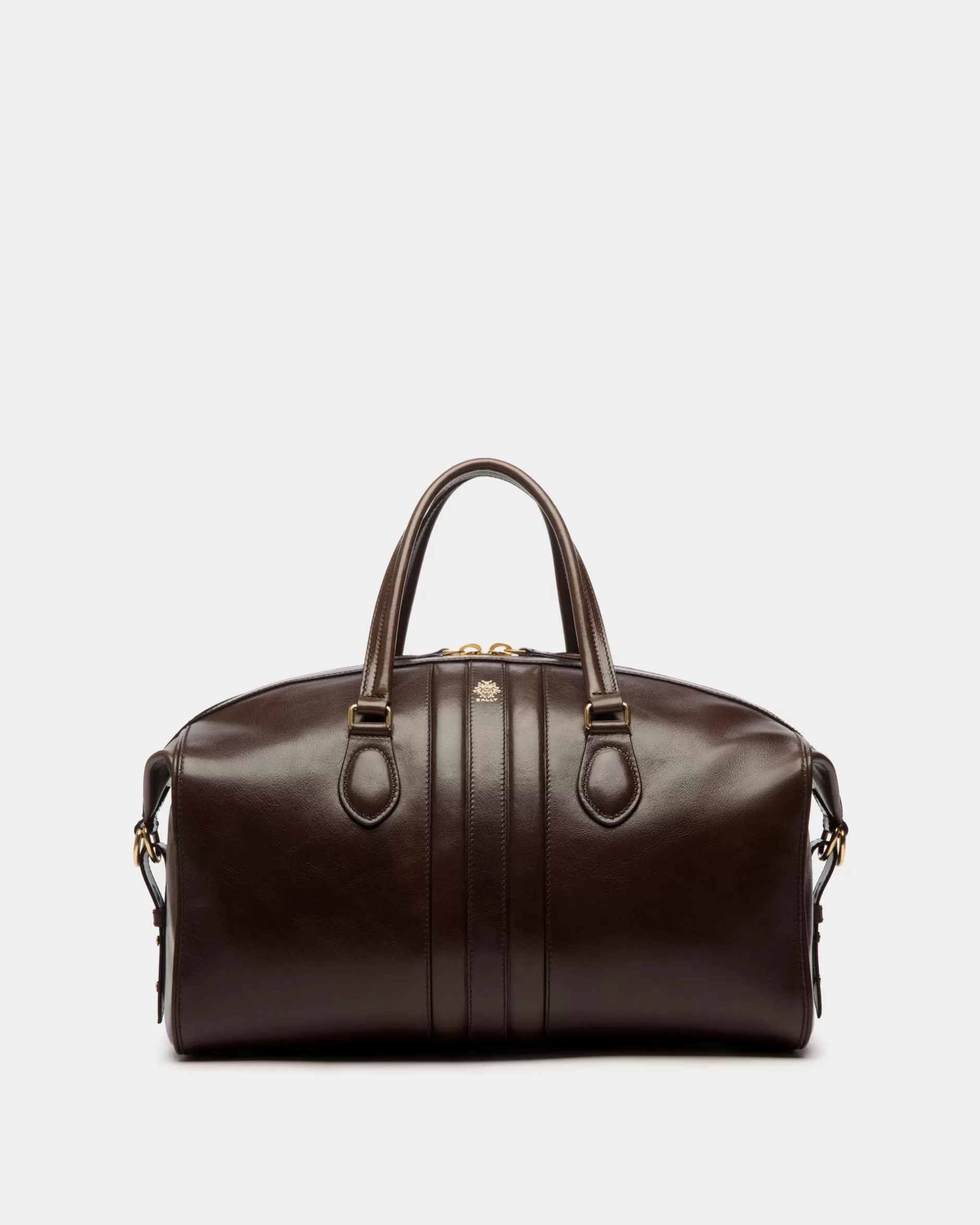 Bally Beckett Reisetasche Aus Ebenholzfarbenem Leder Braun Cheap