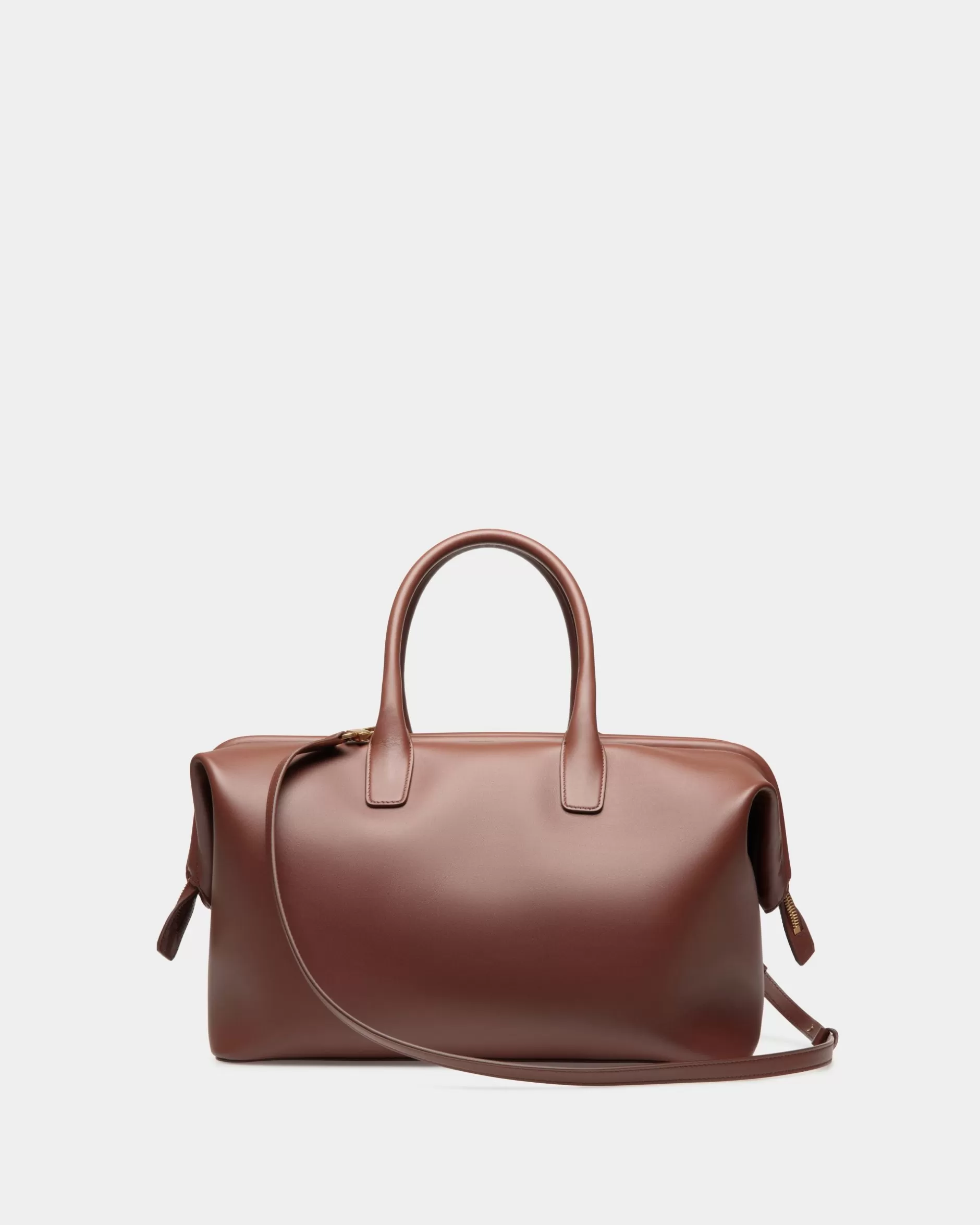 Bally Belle Henkeltasche Aus Leder In Braun Best