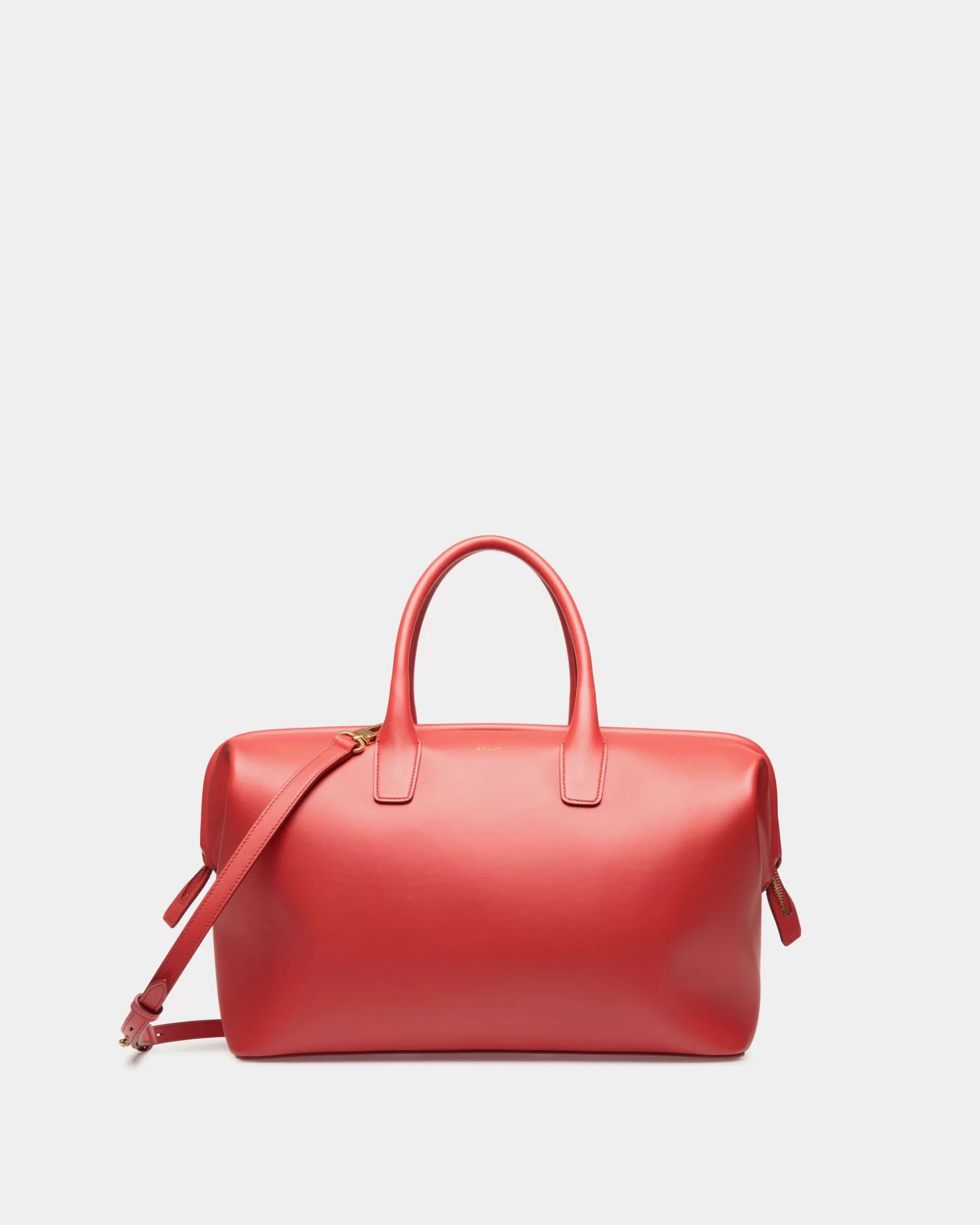 Bally Belle Henkeltasche Aus Leder In Candy Red Rot Store