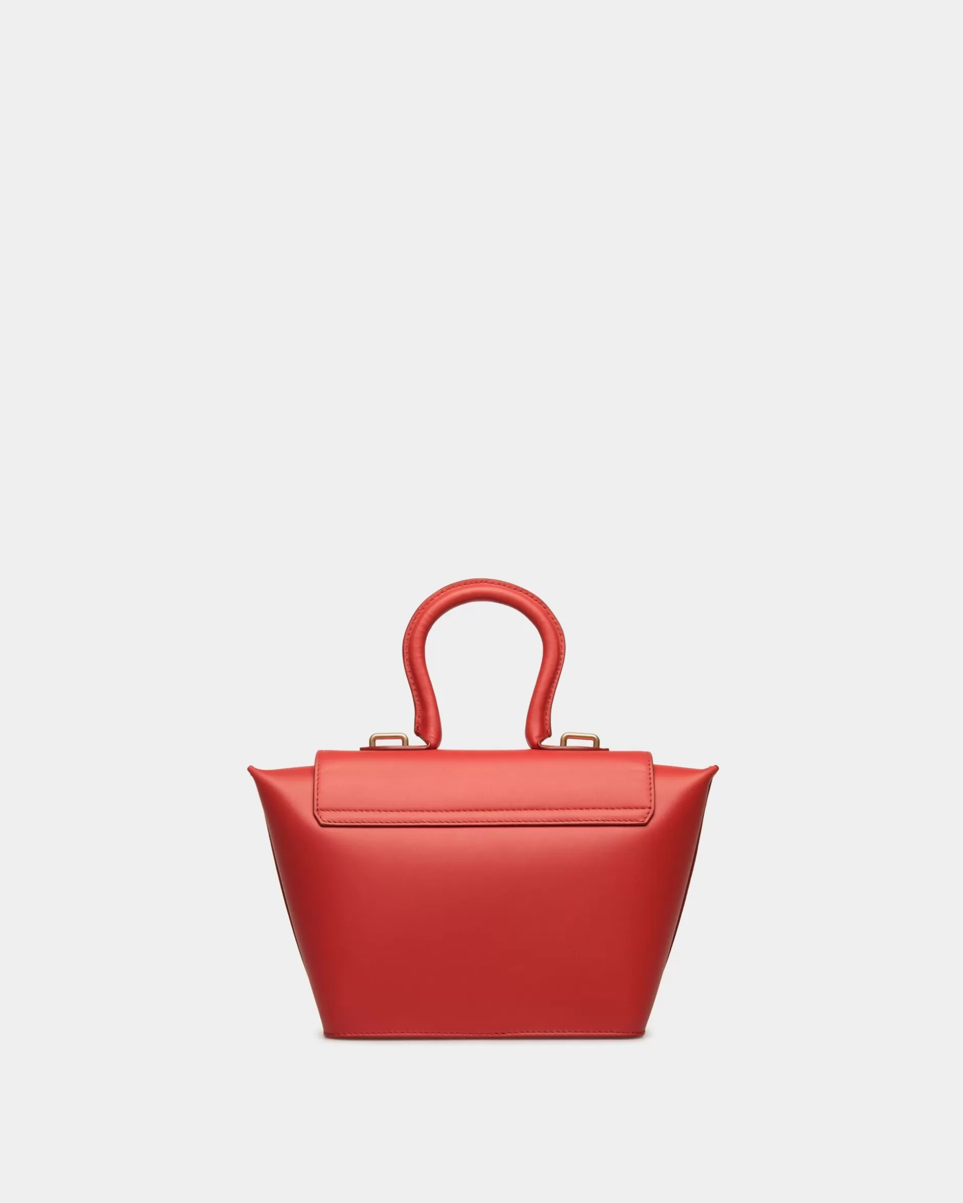 Bally Belle Henkeltasche Aus Leder In Candy Red Rot Store