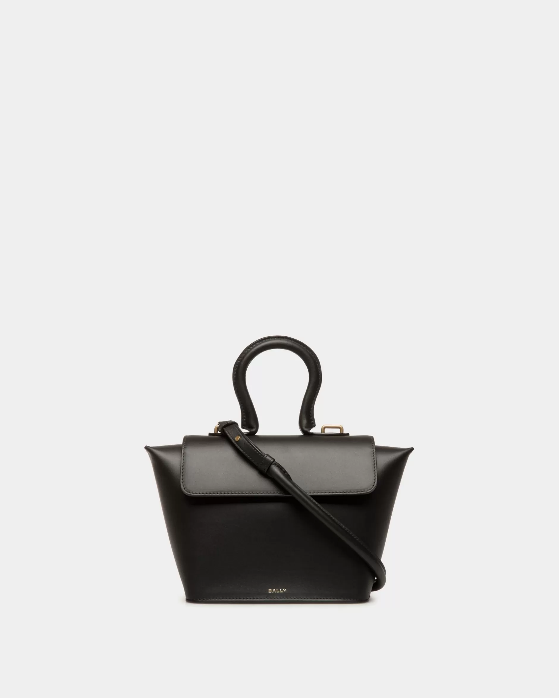 Bally Belle Henkeltasche Aus Leder In Schwarz Online