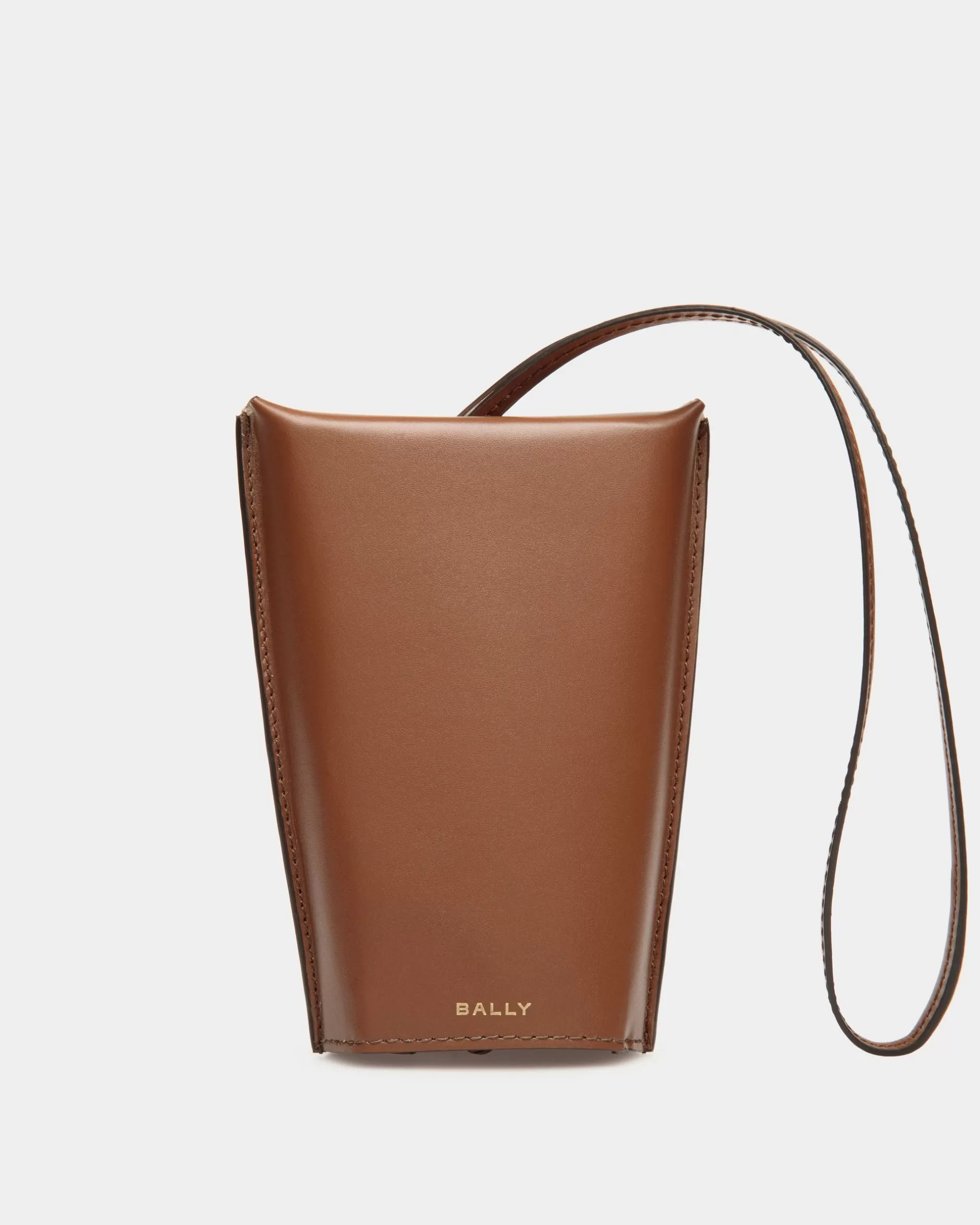 Bally Belle Sonnenbrillenetui Aus Leder In Braun Shop