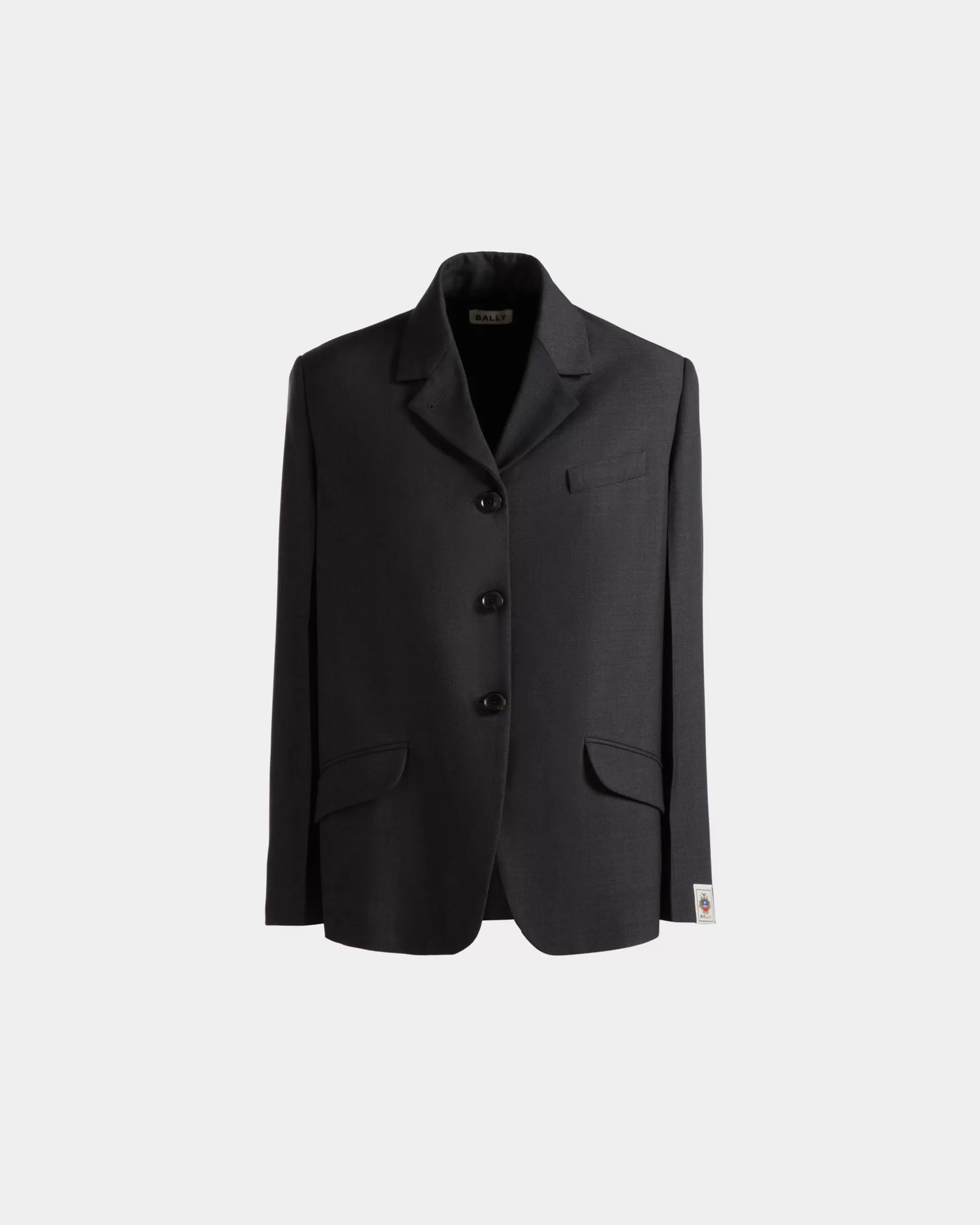 Bally Blazer Aus Wolle In Dunkel Grau Cheap