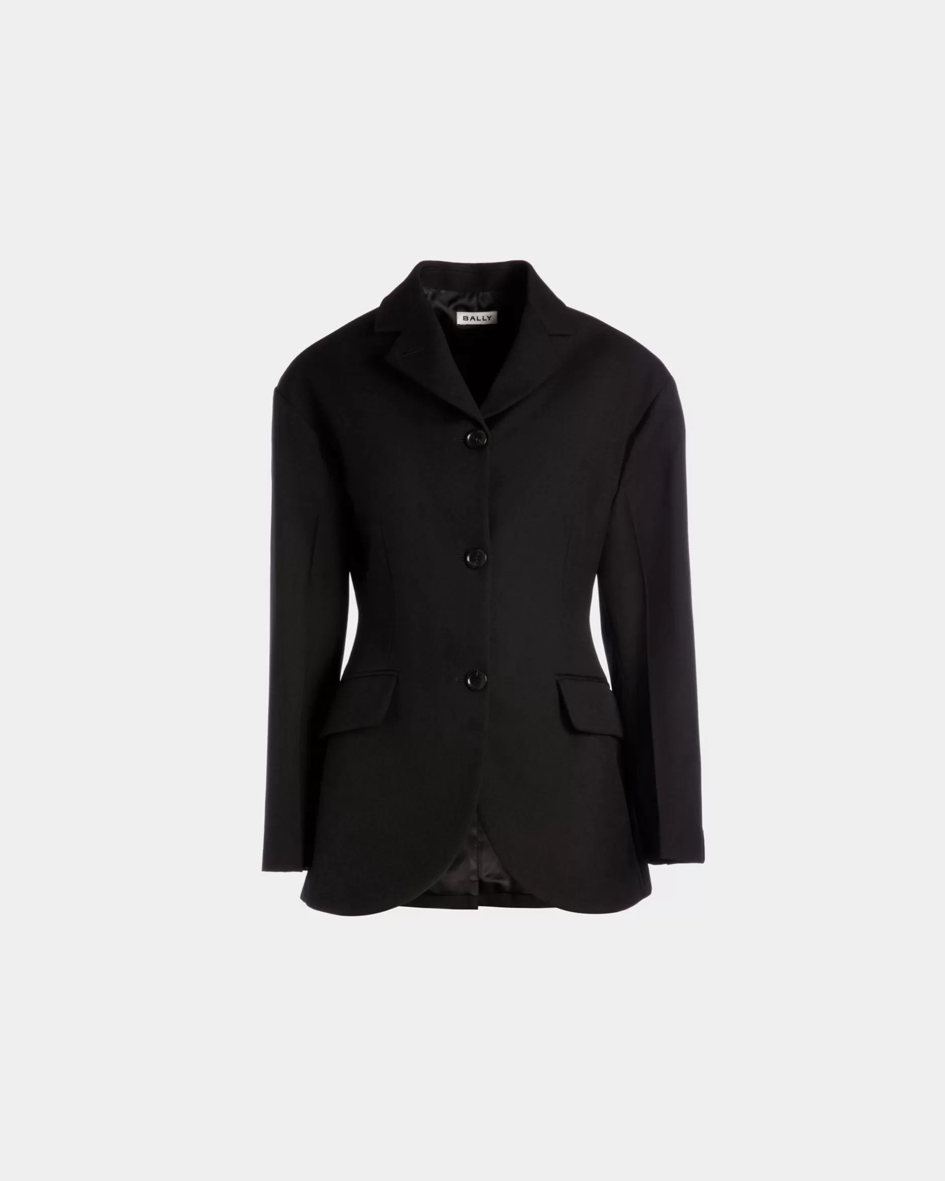 Bally Blazer Aus Wolle In Schwarz Store