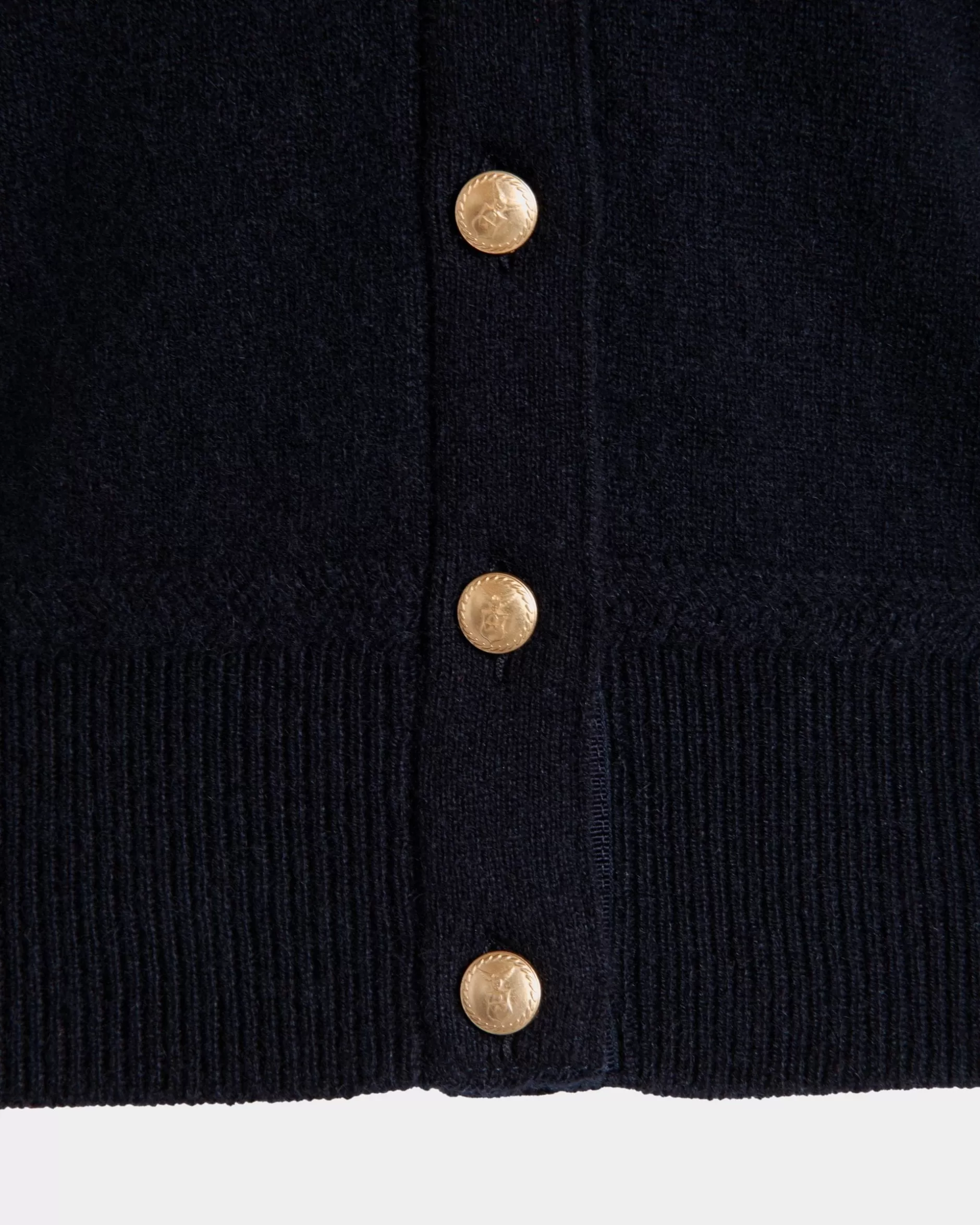 Bally Cardigan Aus Kaschmir In Navy Blue Blau Best Sale