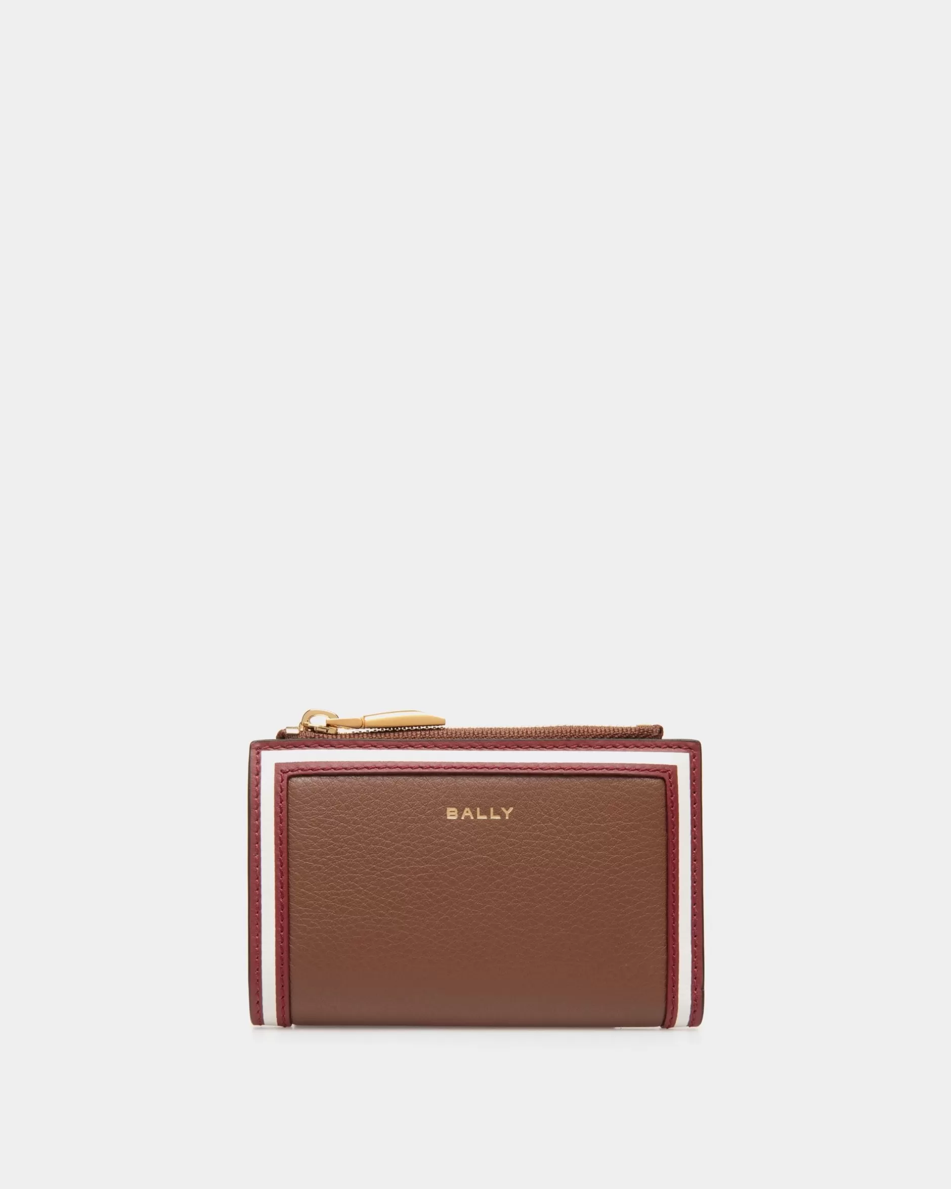 Bally Code Geldbörse Aus Leder In Braun Best Sale