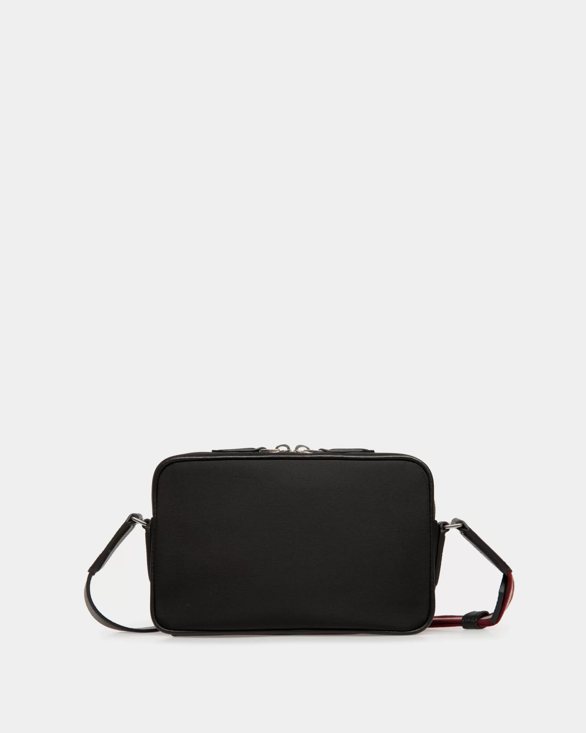 Bally Code Umhängetasche Aus em Nylon Schwarz Online