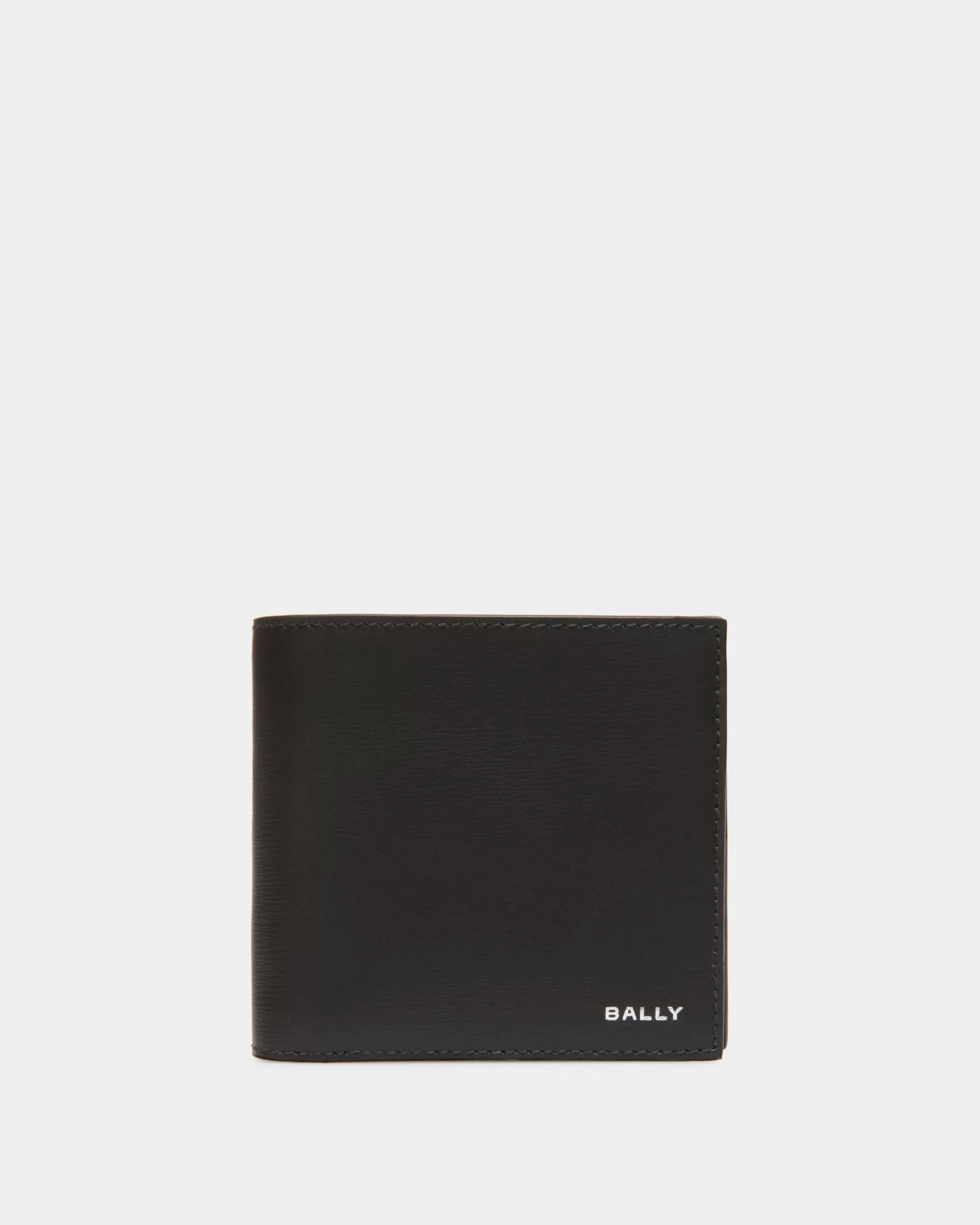 Bally Crossing Zweiteilige Brieftasche Aus Leder In Schwarz Flash Sale