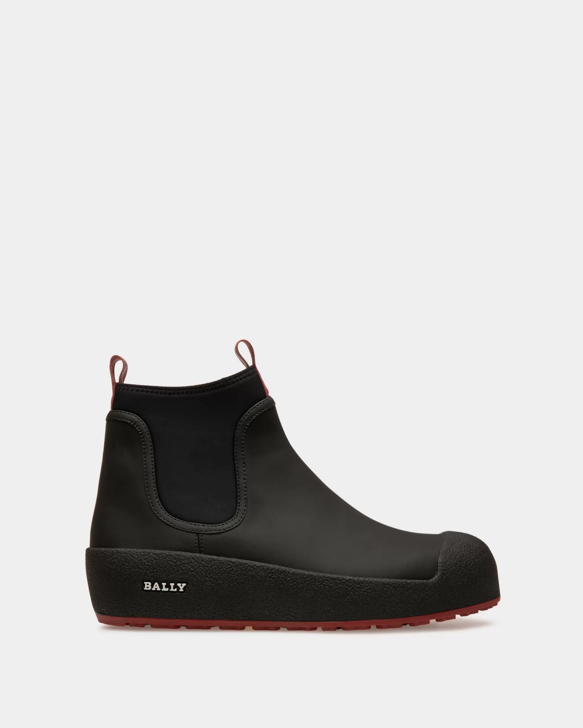 Bally Cubrid Schneestiefel Aus em Leder Schwarz Fashion