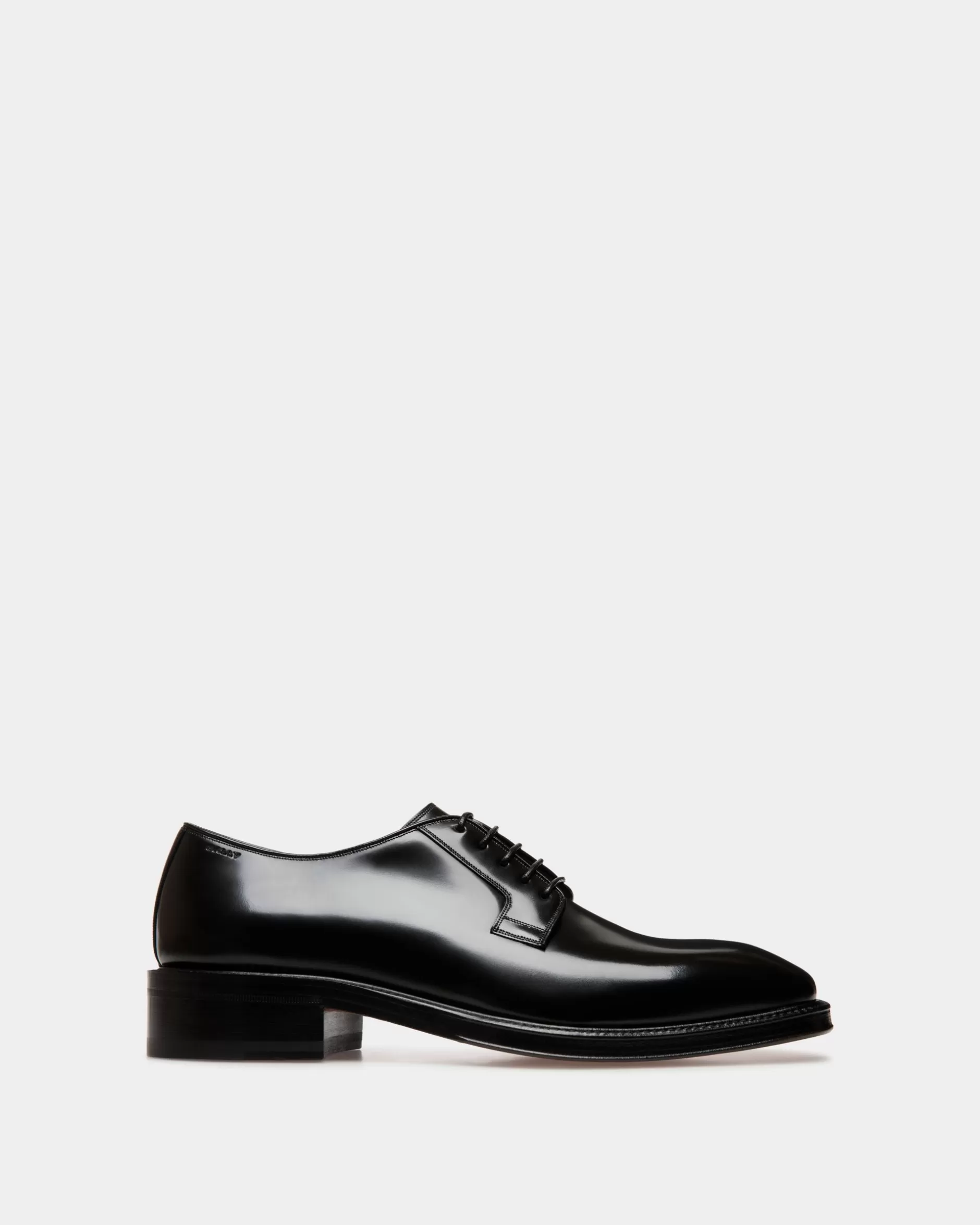 Bally Derbys Sockel Aus Leder In Schwarz Hot