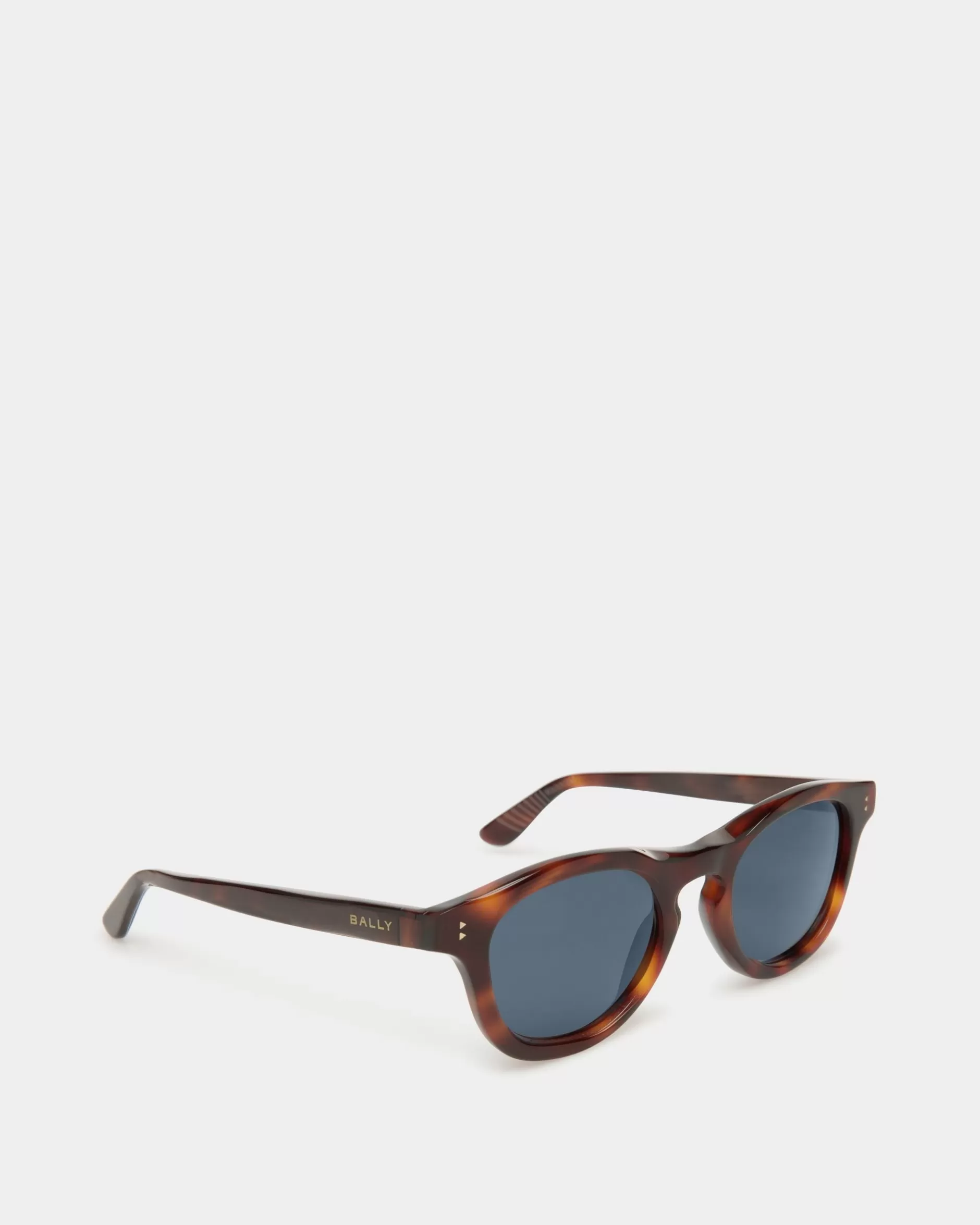 Bally Dieter Sonnenbrille Aus Acetat In Havana Braun Outlet