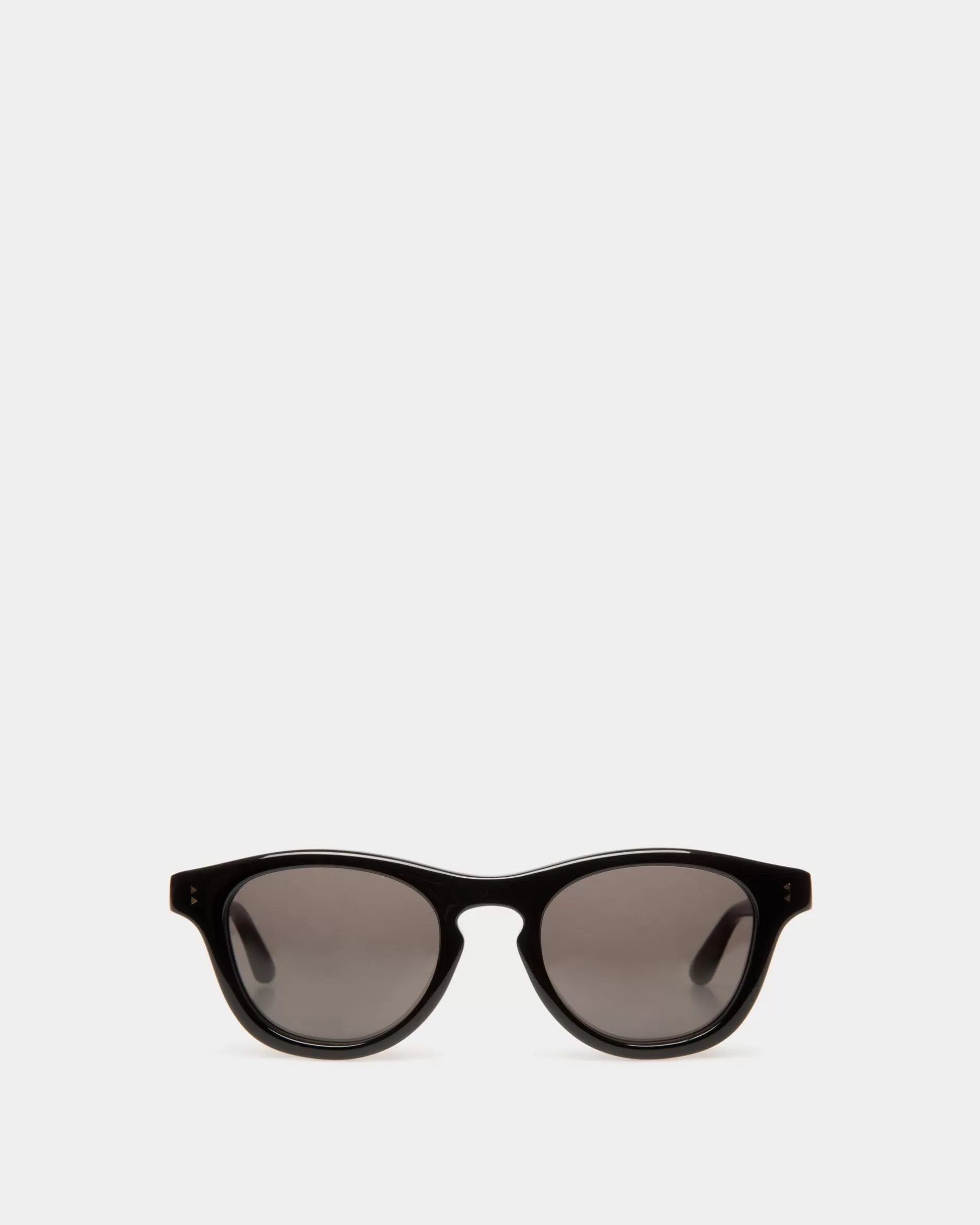 Bally Dieter Sonnenbrille Aus em Acetat Schwarz Best