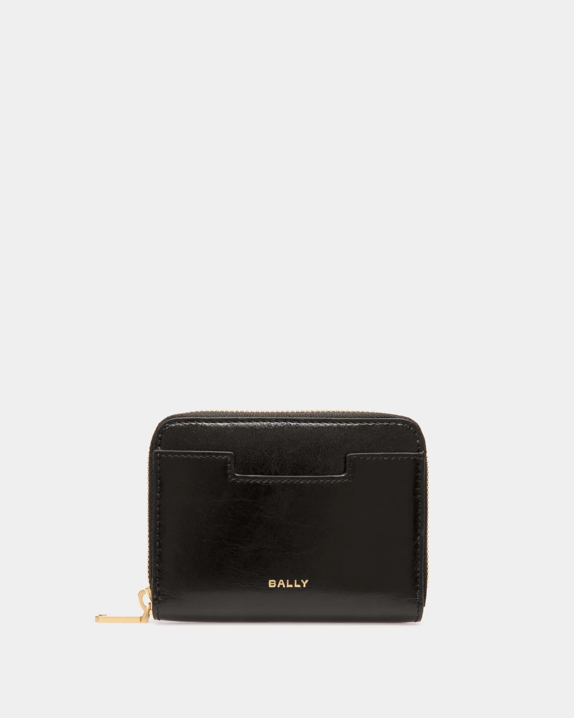 Bally Easy Zweiteilige Brieftasche Aus Leder In Schwarz Flash Sale