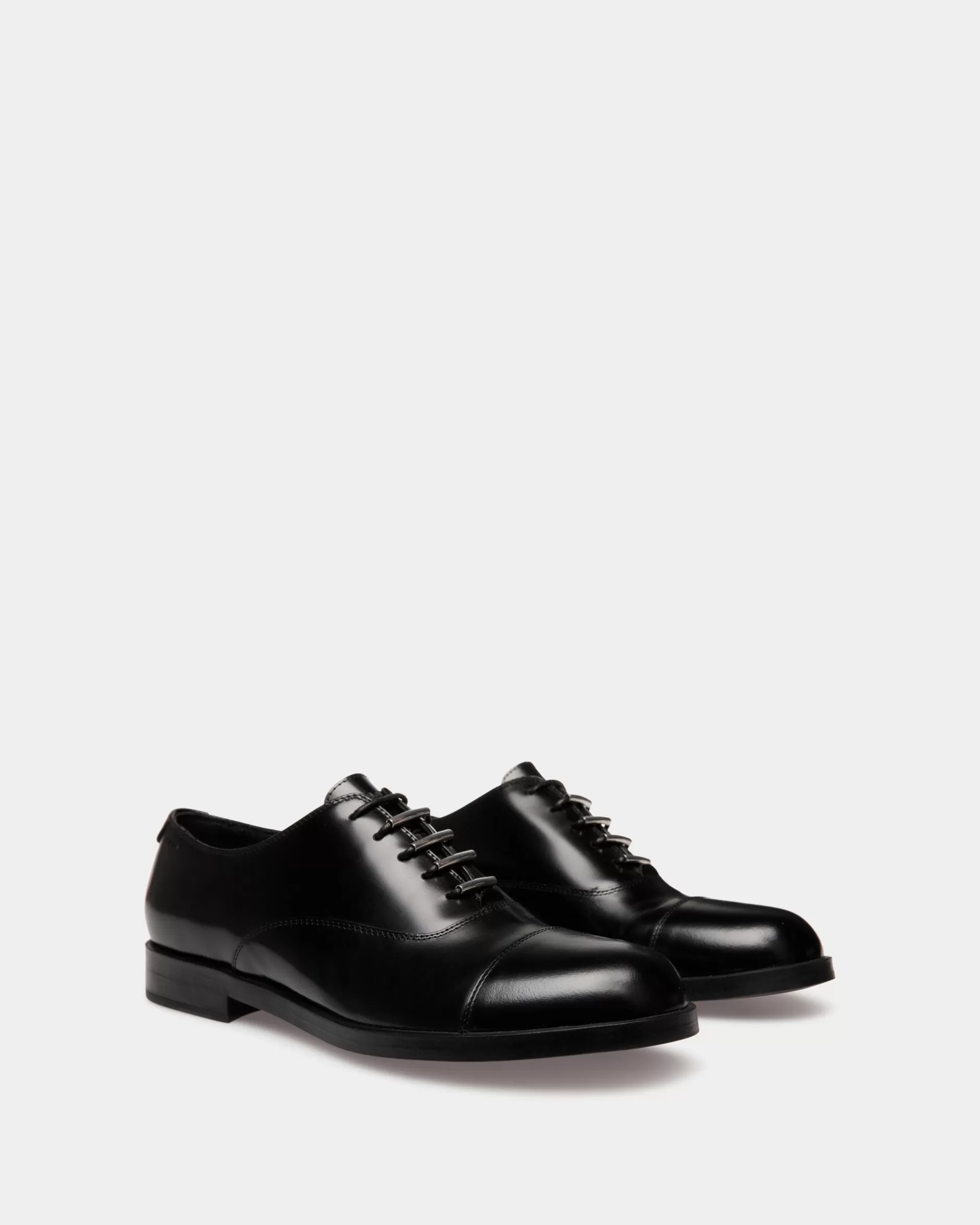 Bally Egli Oxford-Schuh Aus Leder In Schwarz Best