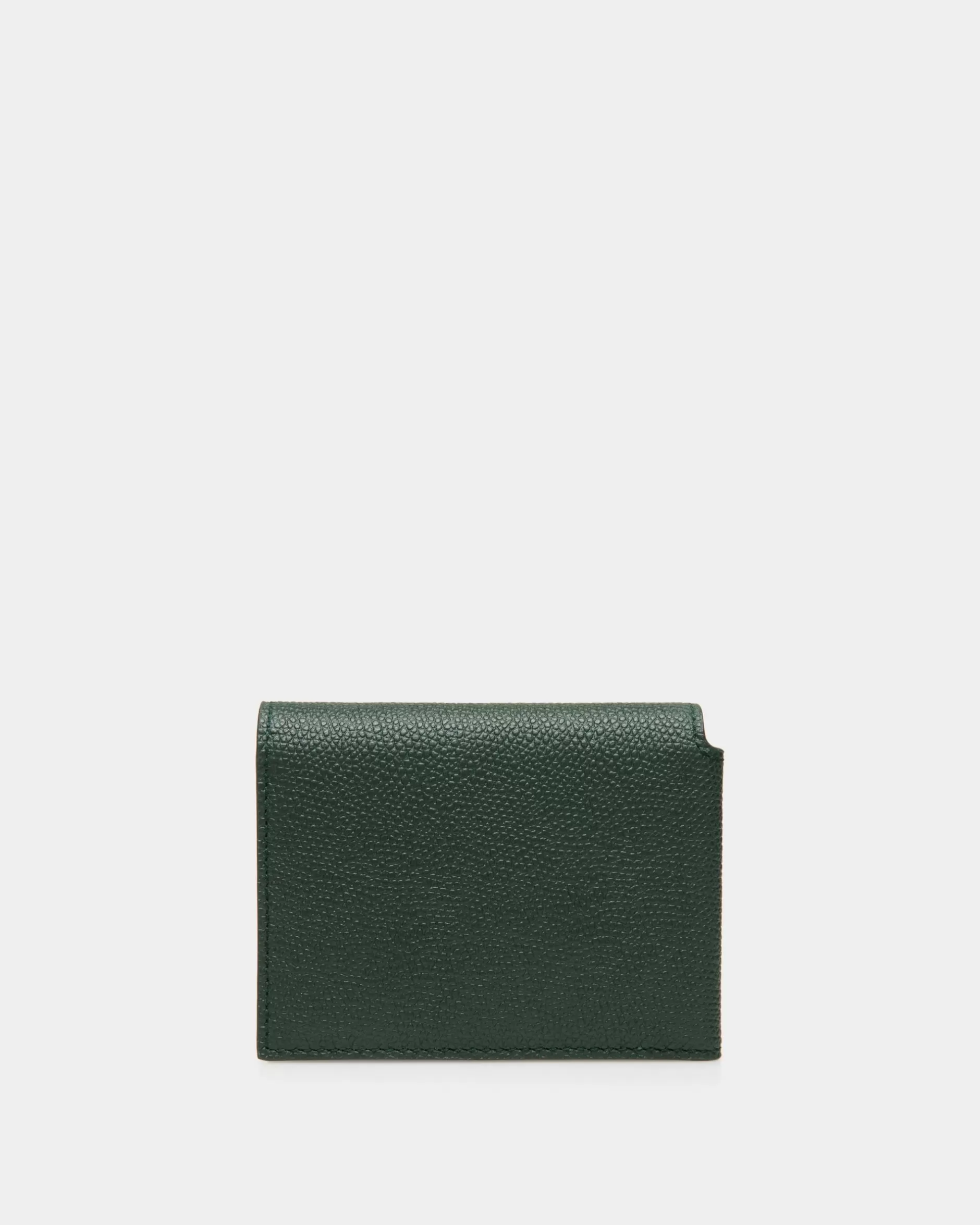 Bally Flag Dreiteilige Geldbörse Aus Leder In Bottle Green Grün Online