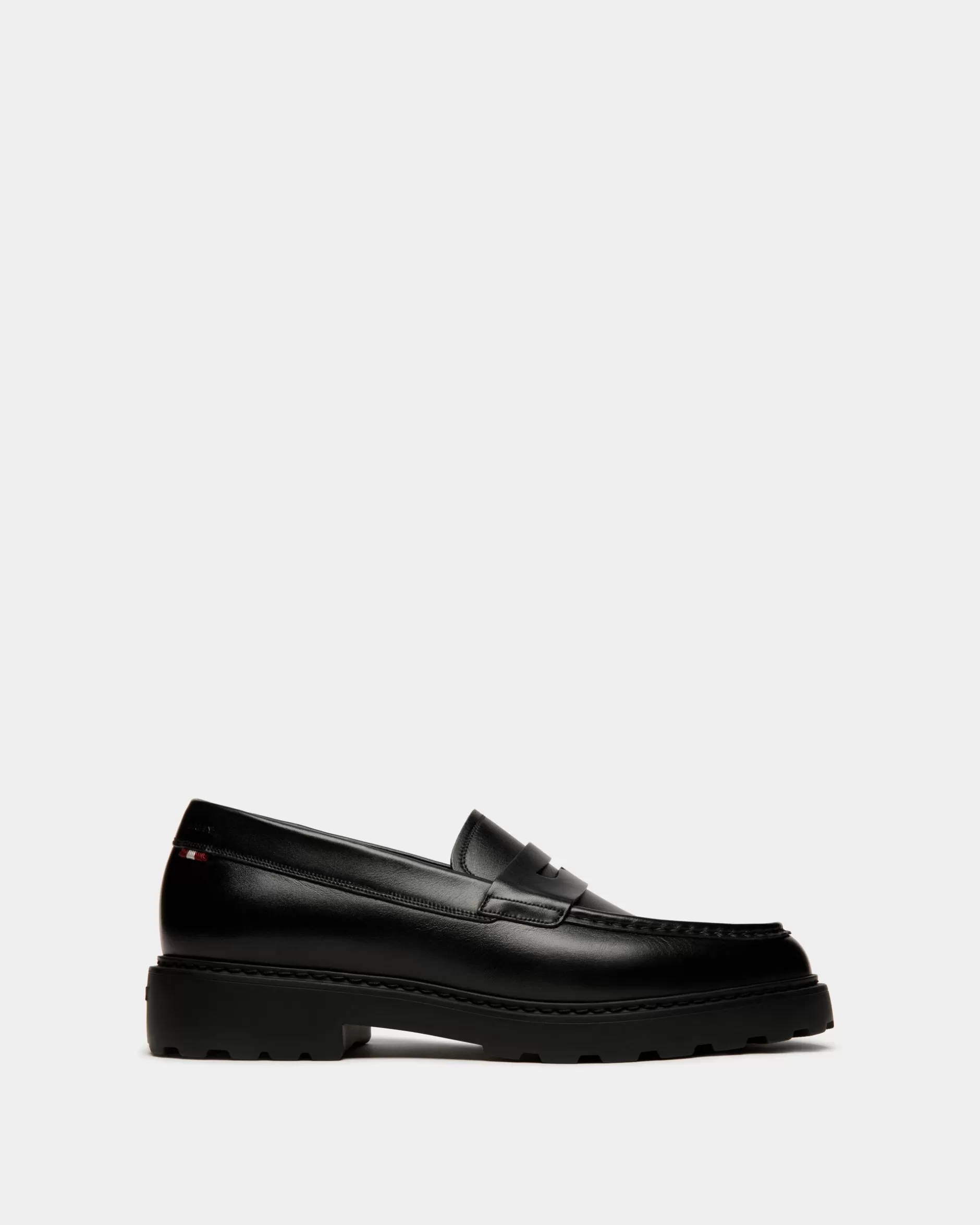 Bally Gusto Loafer Aus Leder In Schwarz Outlet