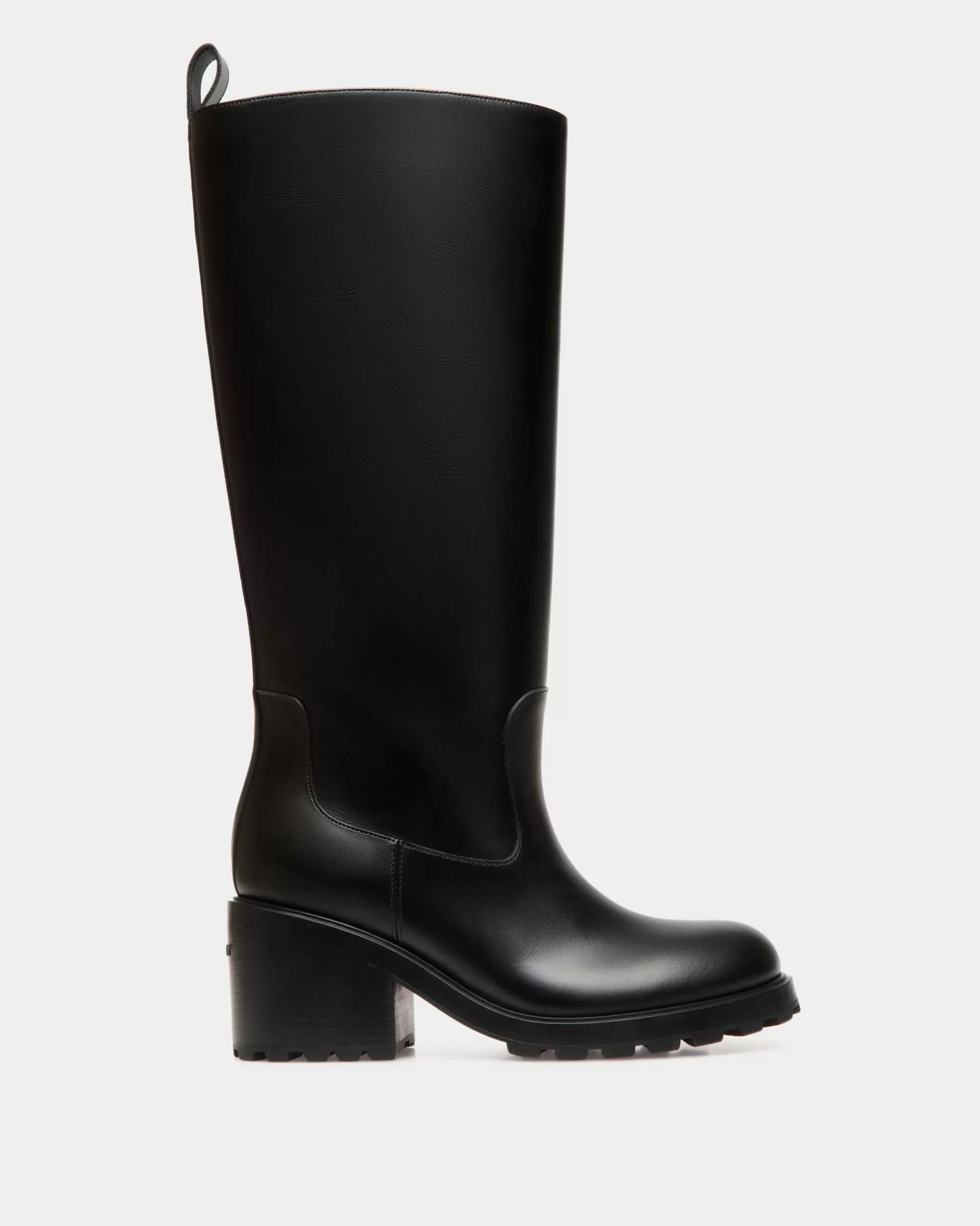 Bally Gusto Stiefel Aus Leder In Schwarz Online