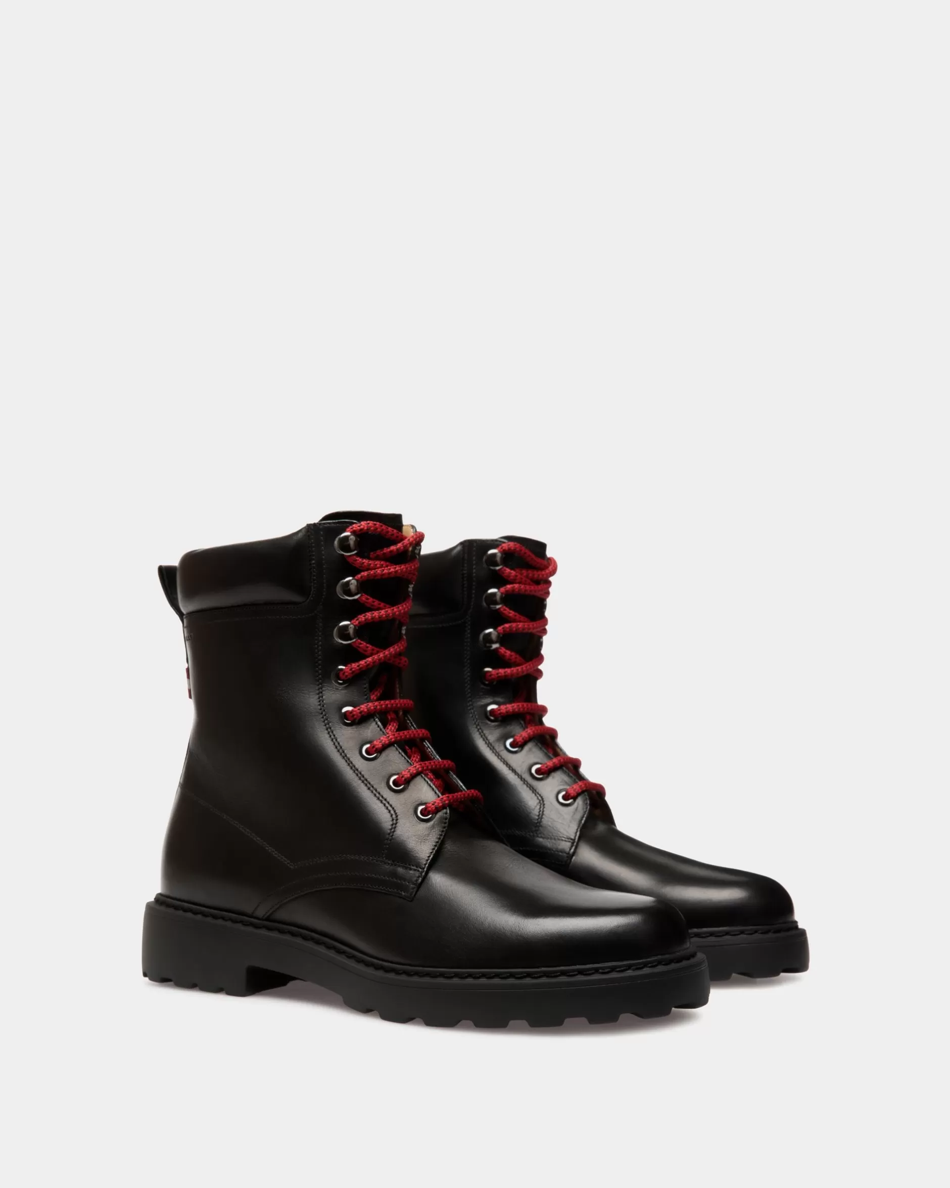 Bally Gusto Stiefelette Aus Leder In Schwarz Best Sale