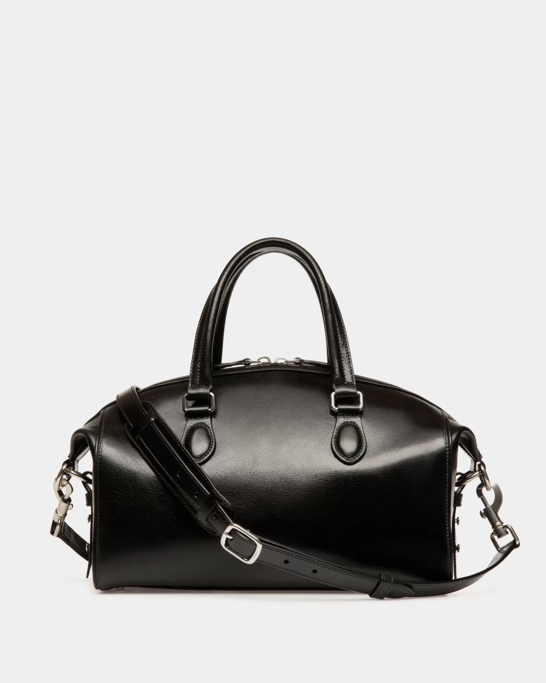 Bally Henkeltasche Beckett Aus Leder In Schwarz New