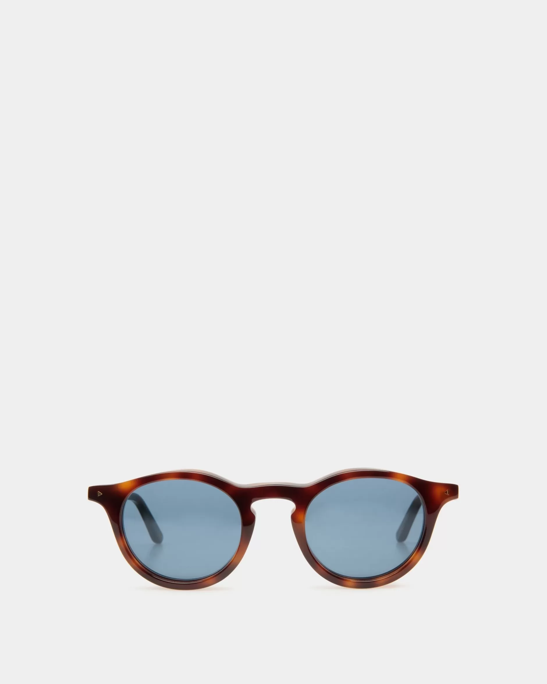 Bally Hermann Sonnenbrille Aus Acetat In Havana Braun Hot