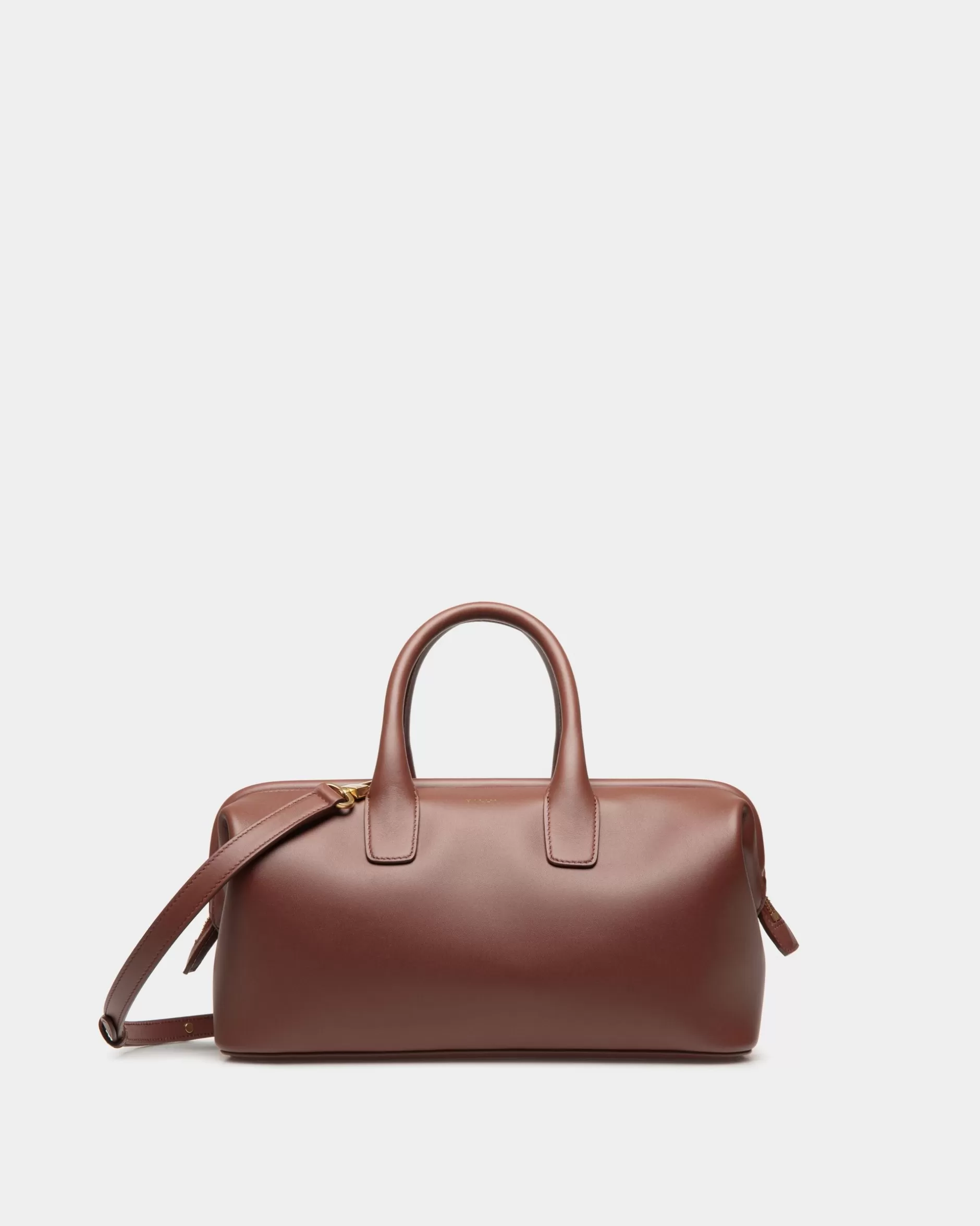 Bally Kleine Henkeltasche Belle Aus Leder In Braun Outlet