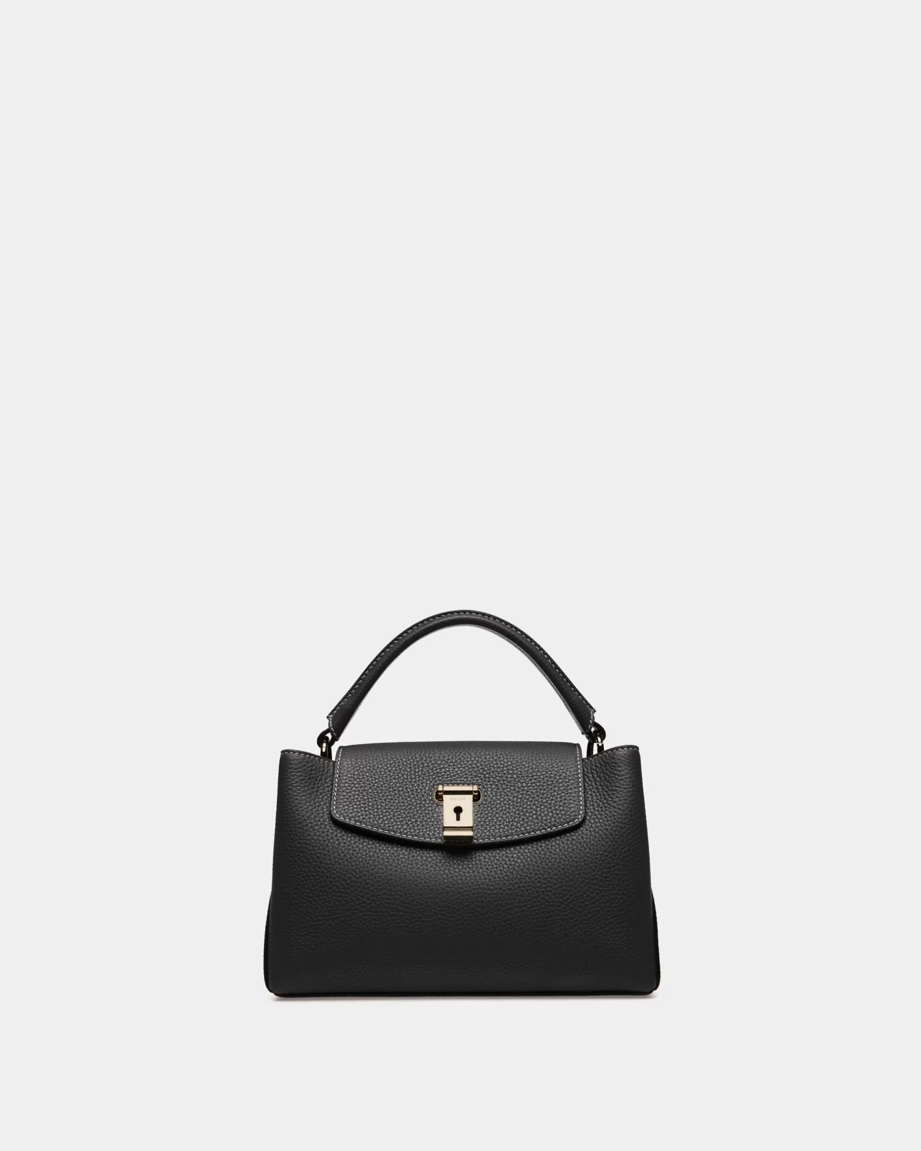 Bally Layka Henkeltasche Aus Leder In Schwarz Online