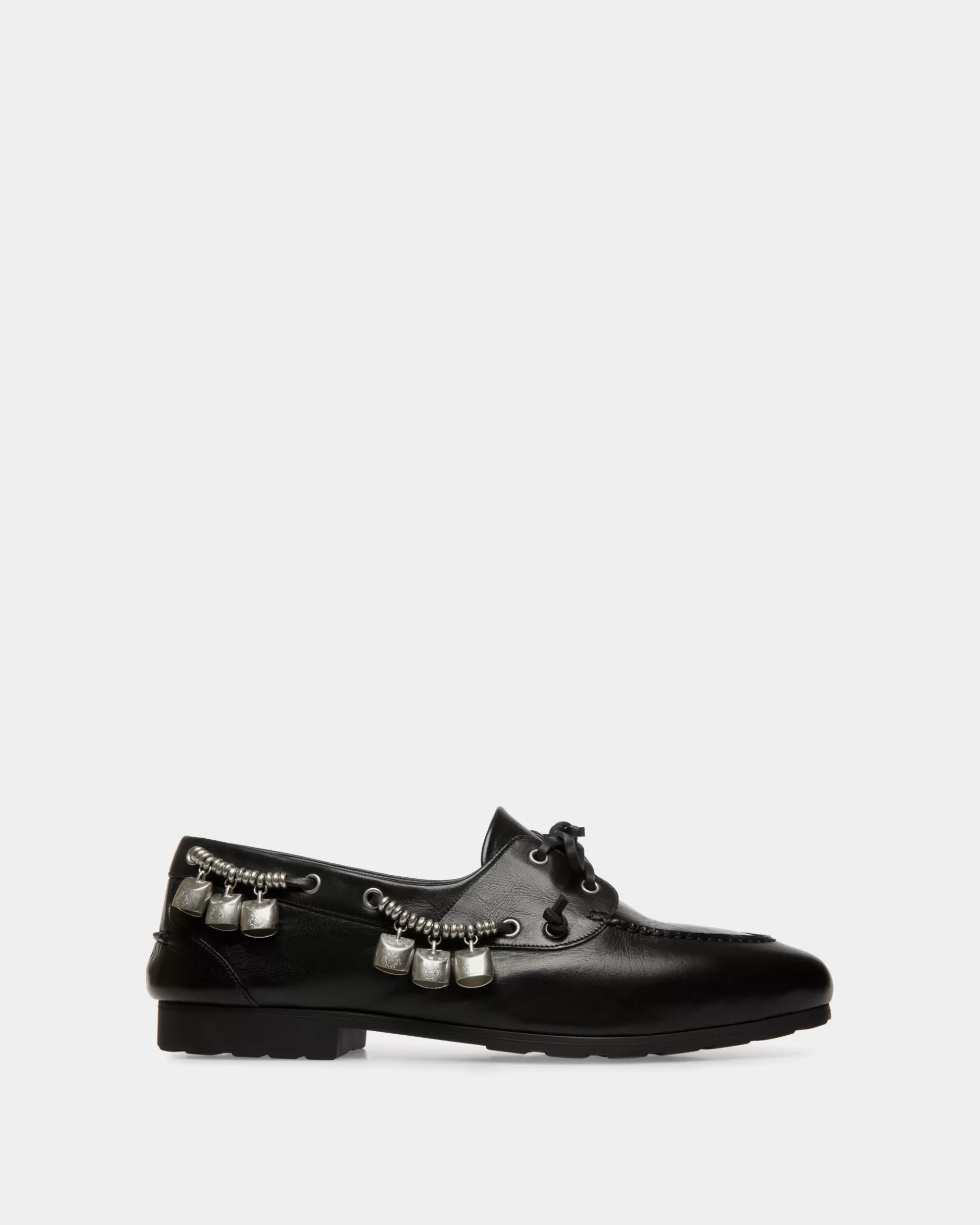 Bally Loafer Plume Aus Leder In Schwarz Flash Sale