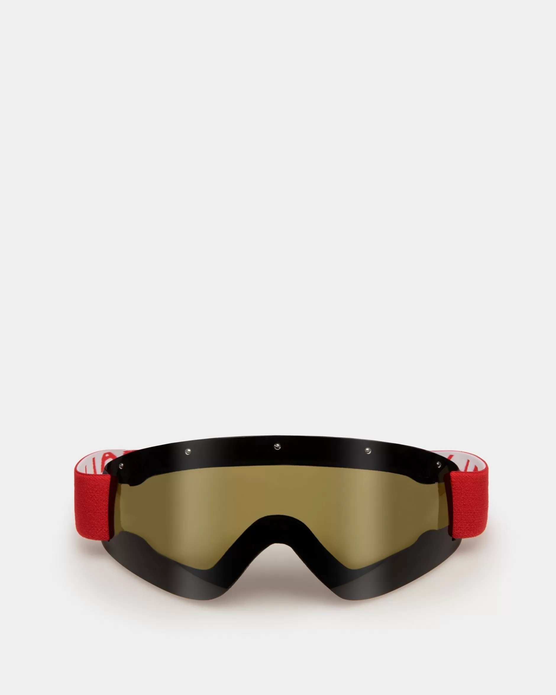 Bally Mountain Schneebrille In Verspiegelt Gelb Fashion