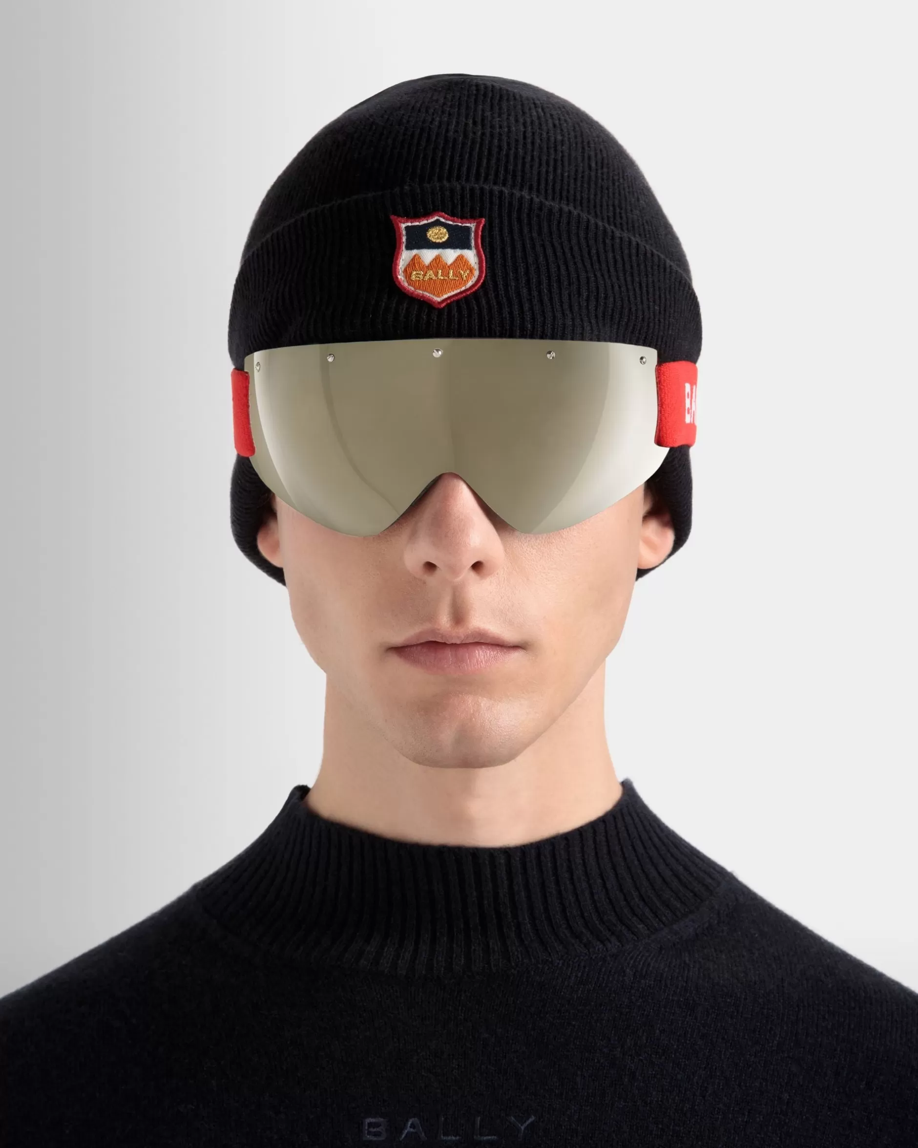 Bally Mountain Schneebrille In Verspiegelt Gelb Fashion