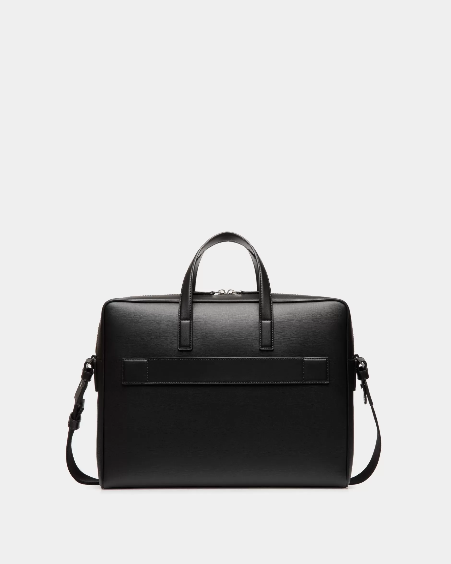 Bally Mythos Aktentasche Aus Recyceltem Leder In Schwarz Sale