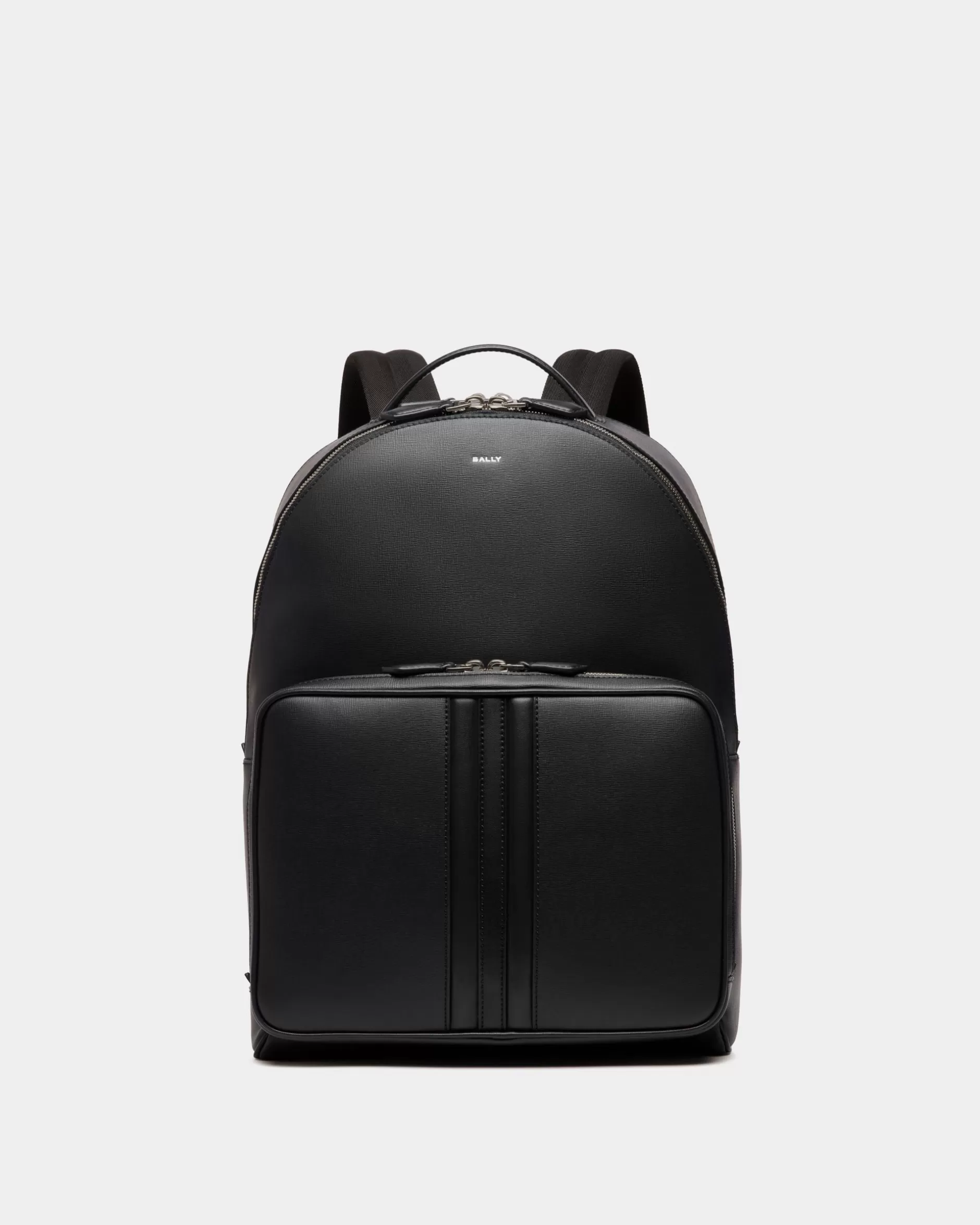 Bally Mythos Rucksack Aus Recyceltem Leder In Schwarz Hot