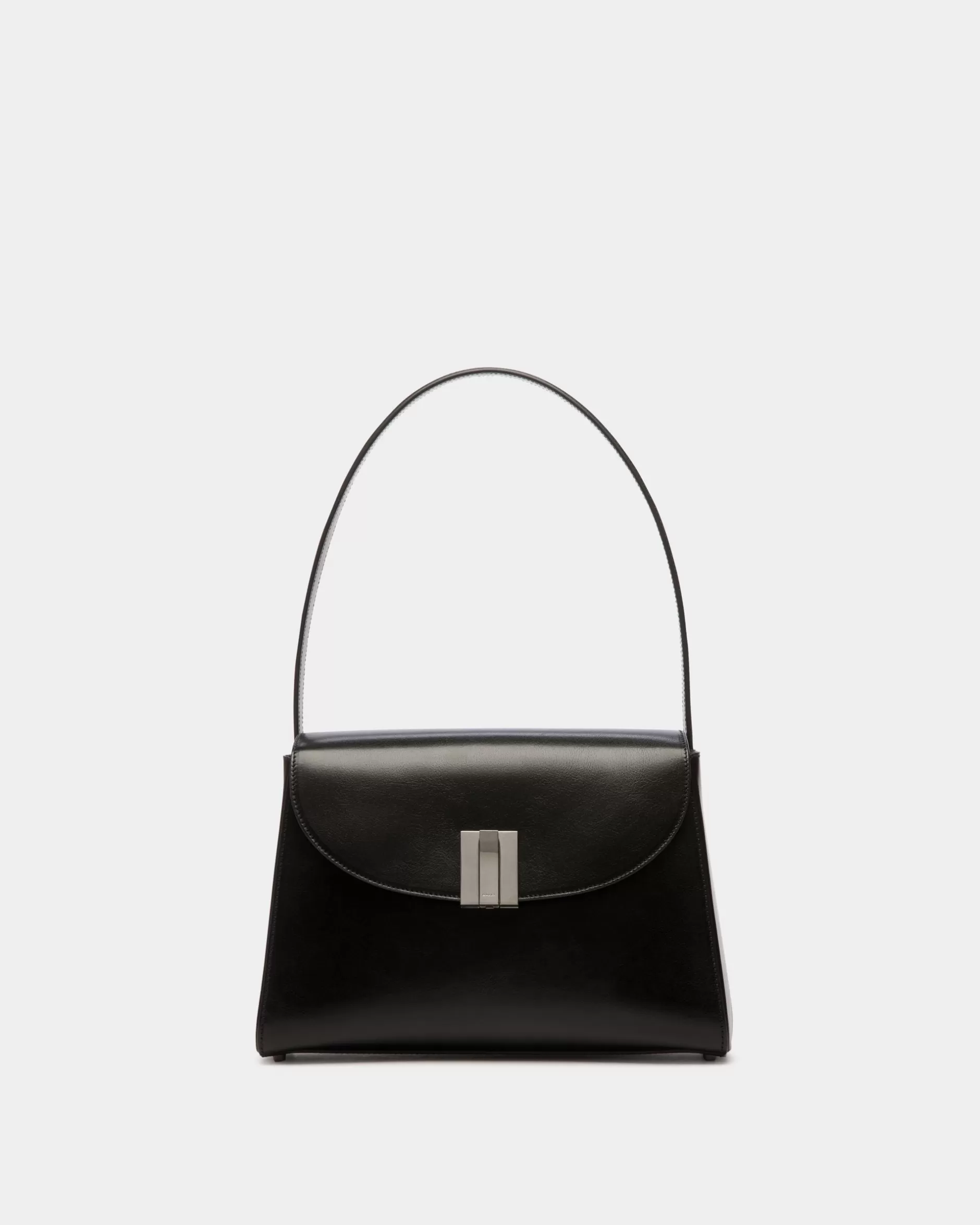 Bally Ollam Schultertasche Aus Leder In Schwarz Discount