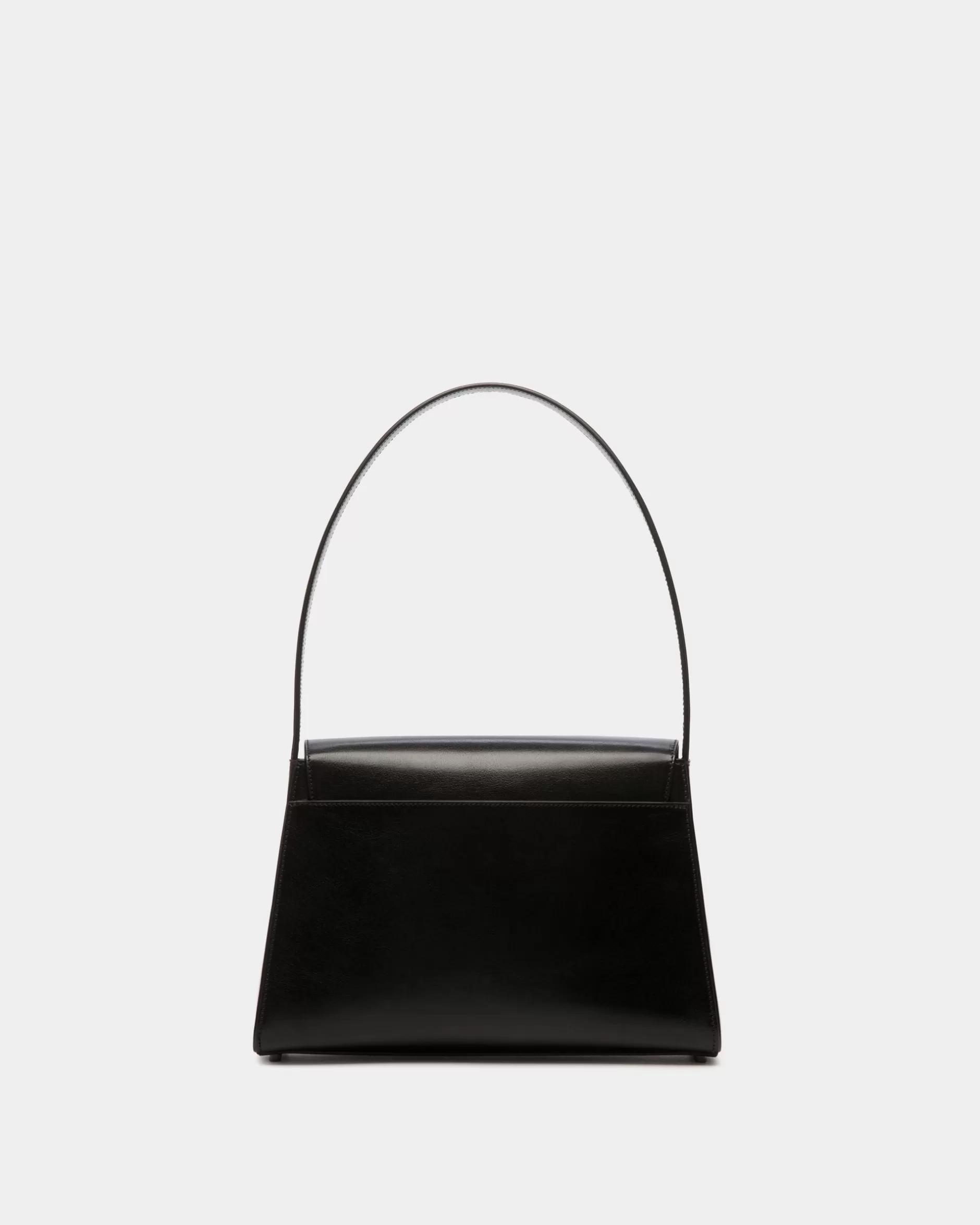 Bally Ollam Schultertasche Aus Leder In Schwarz Discount