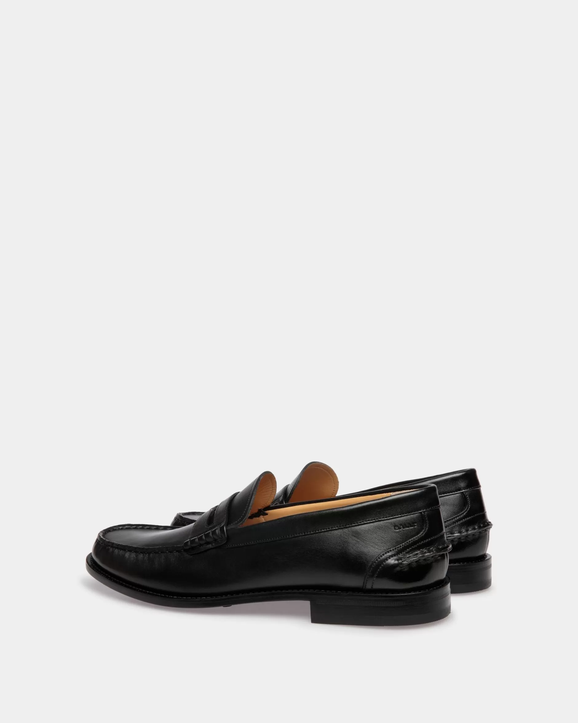 Bally Oregon Loafer Aus Leder In Schwarz Fashion