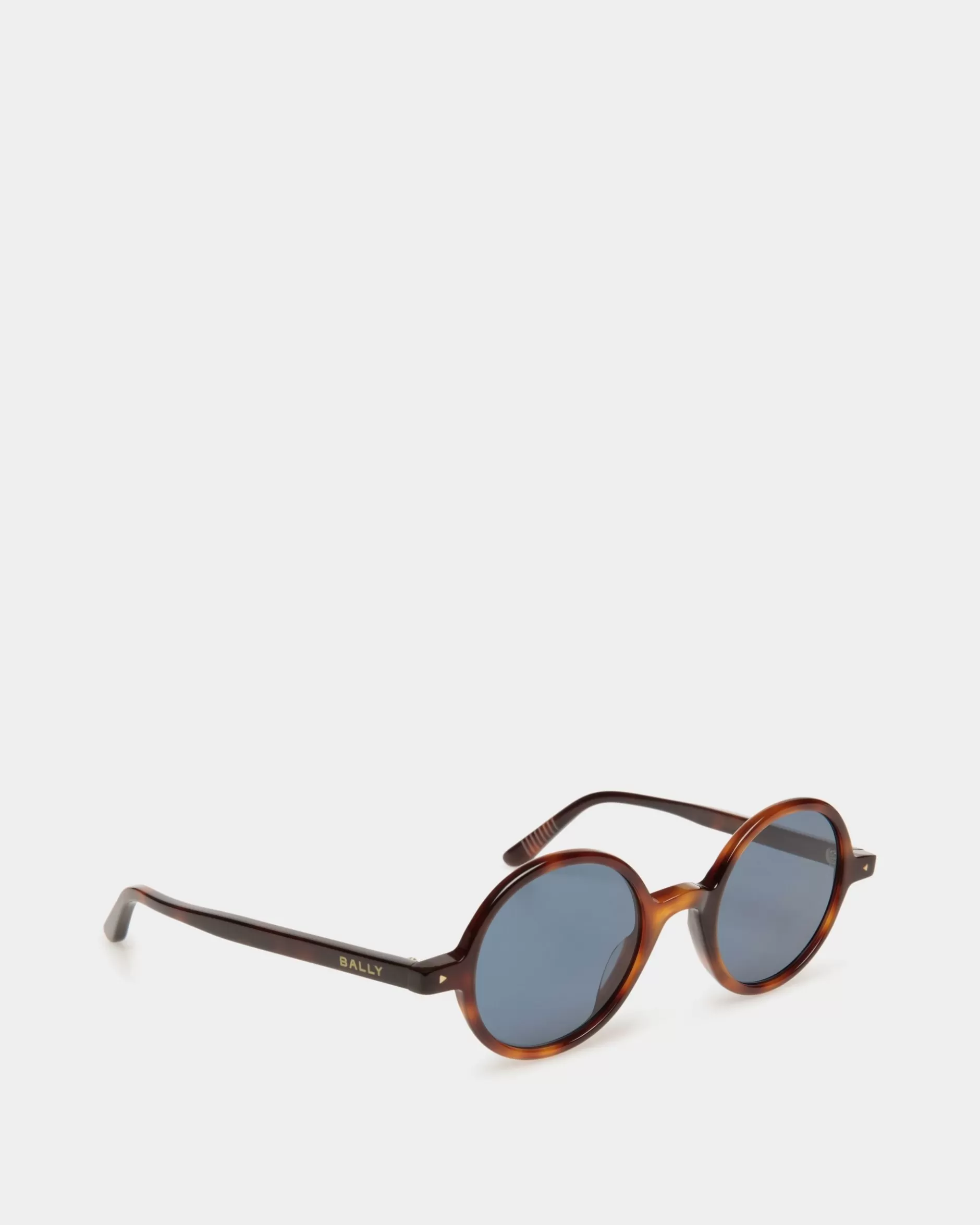 Bally Otto Sonnenbrille Aus Acetat In Havana Braun Clearance