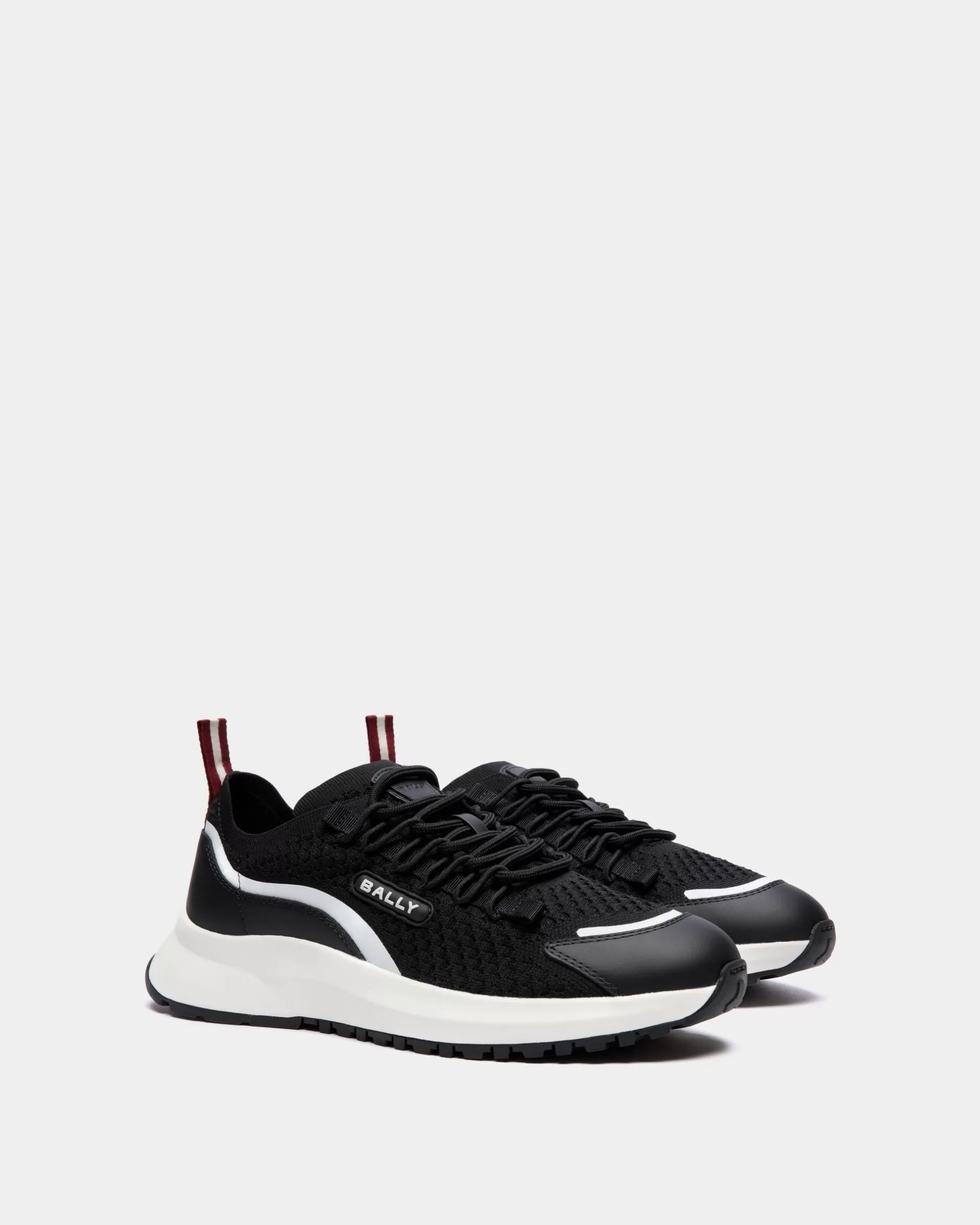 Bally Outline Sneaker Aus Nylon In Schwarz Sale