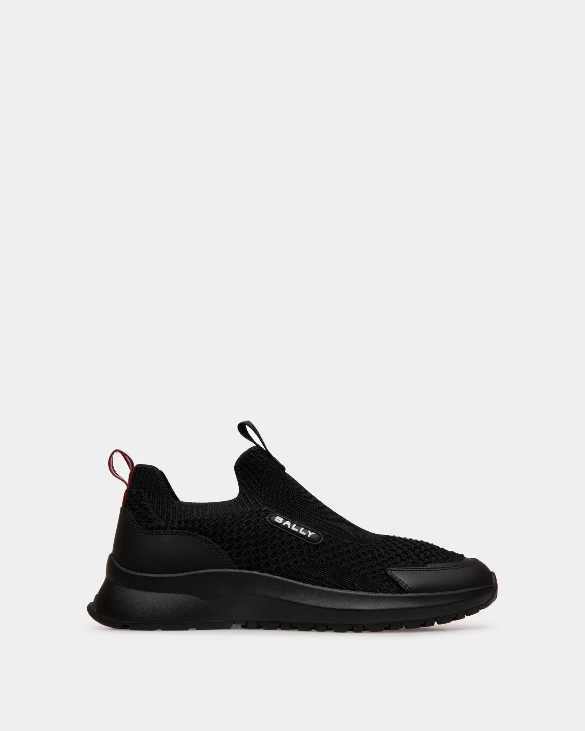 Bally Outline Sneaker Aus Nylon In Schwarz Shop