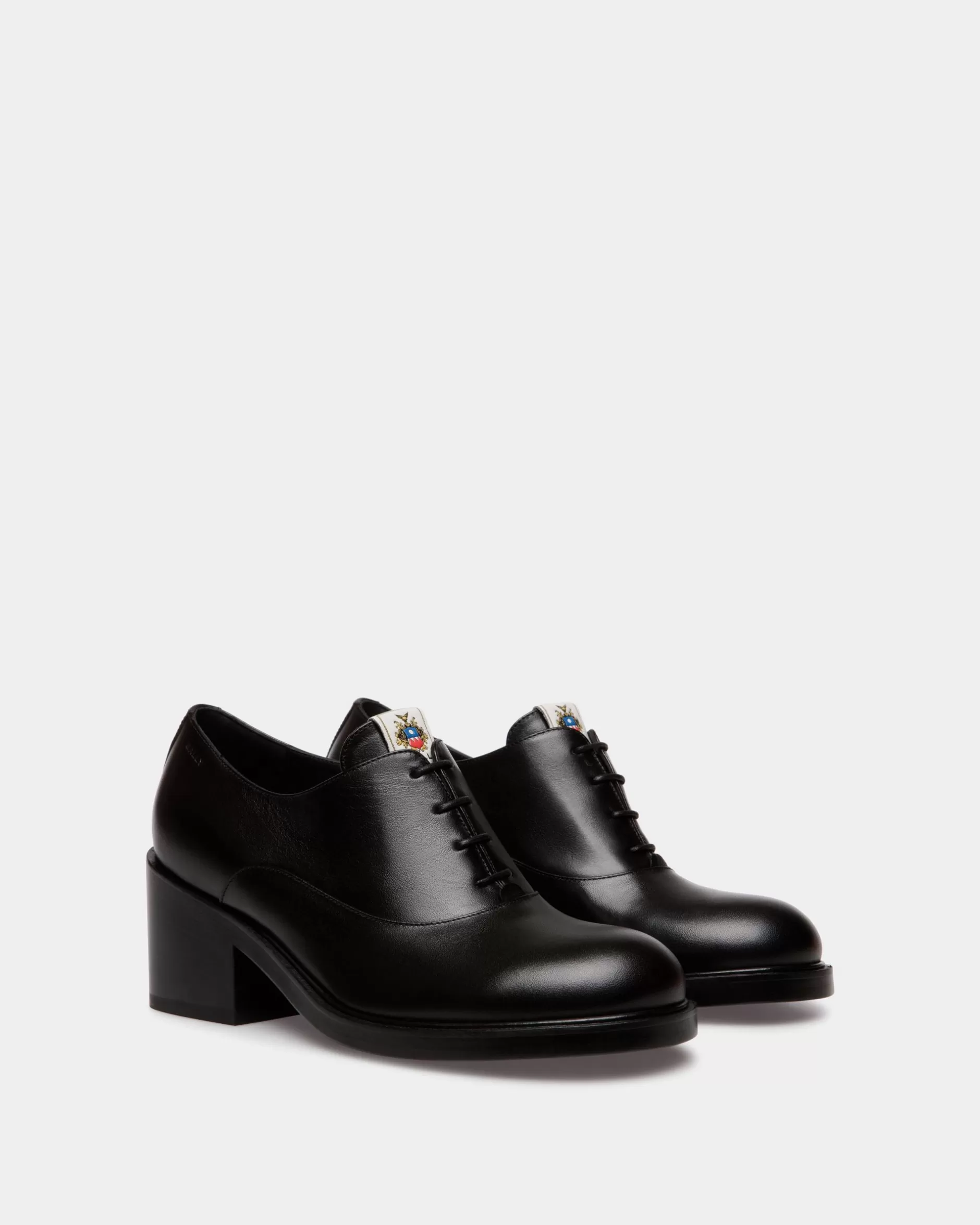 Bally Peggy Oxford Schuhe Aus Leder In Schwarz Sale