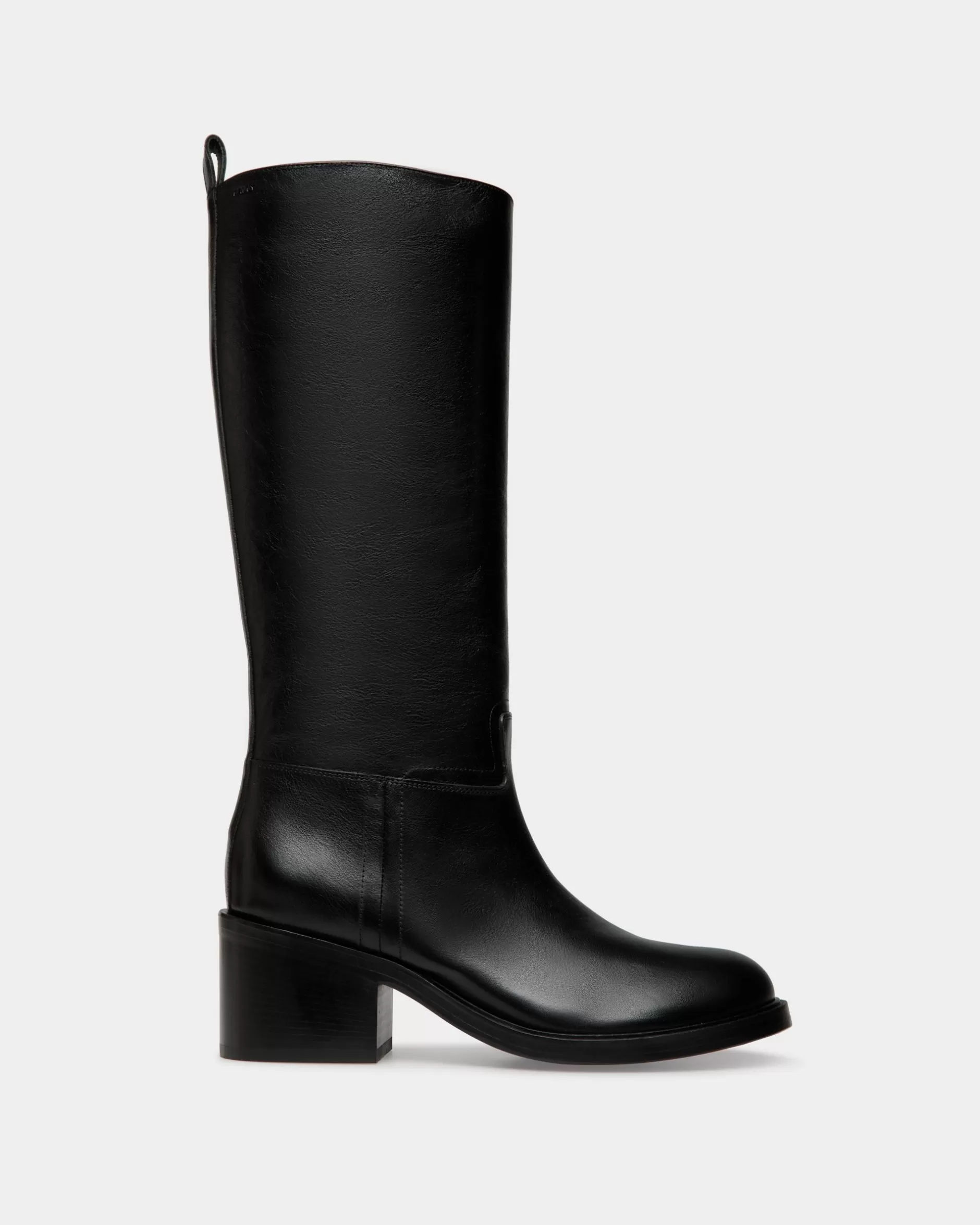 Bally Peggy Stiefel Aus Leder In Schwarz Flash Sale