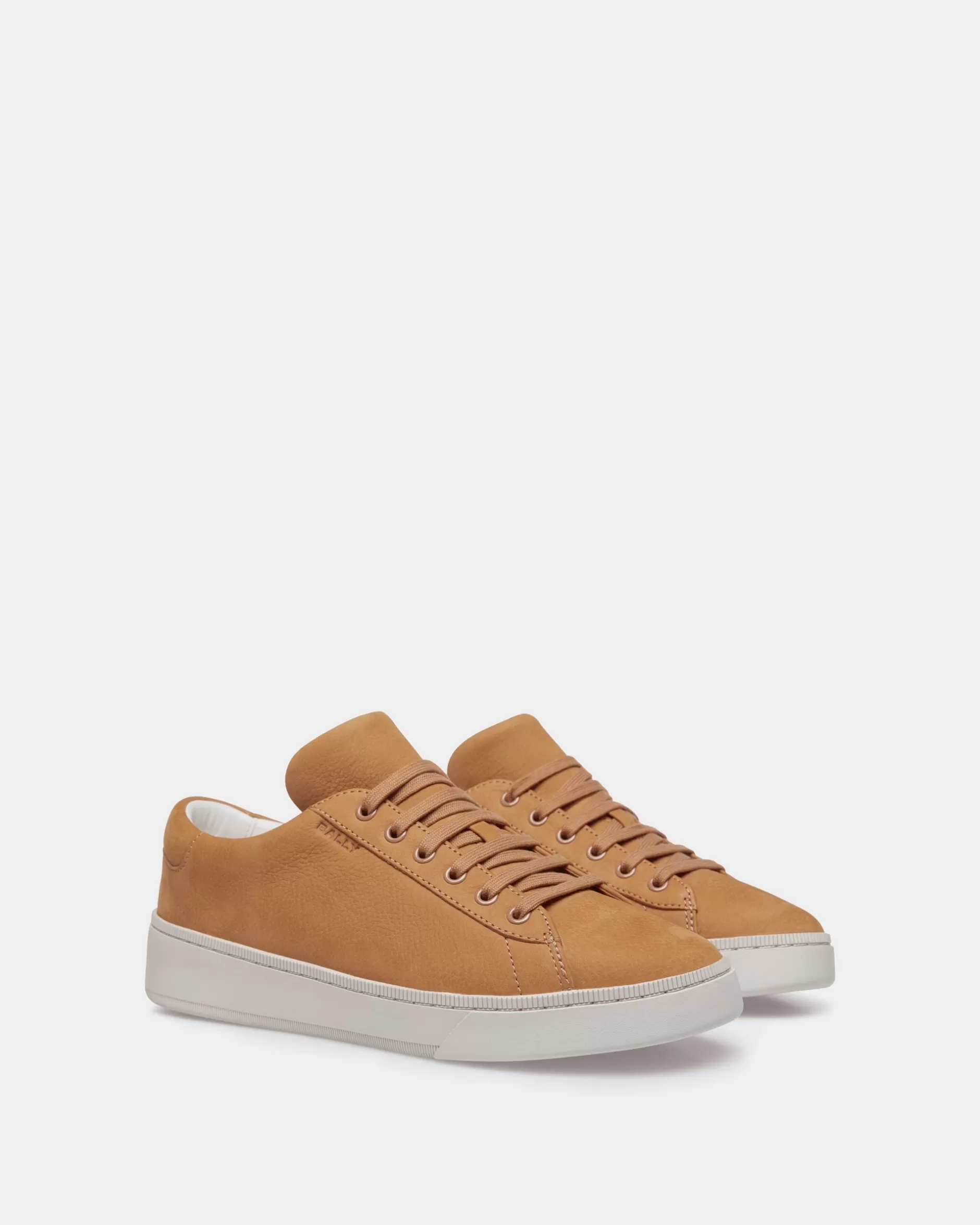 Bally Raise Sneaker Aus Nubukleder In Braun Sale