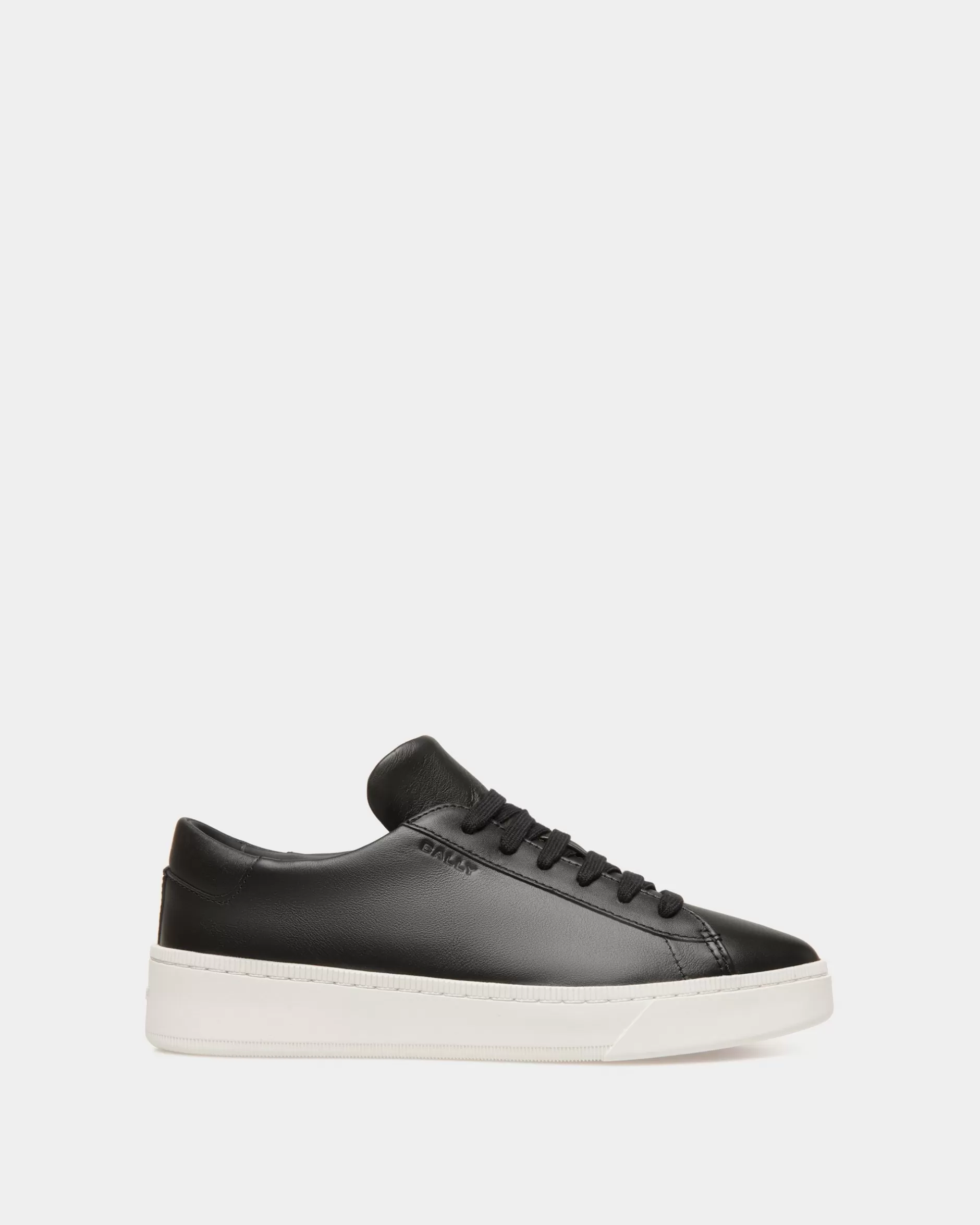 Bally Raise Sneaker Aus em Leder Schwarz Clearance