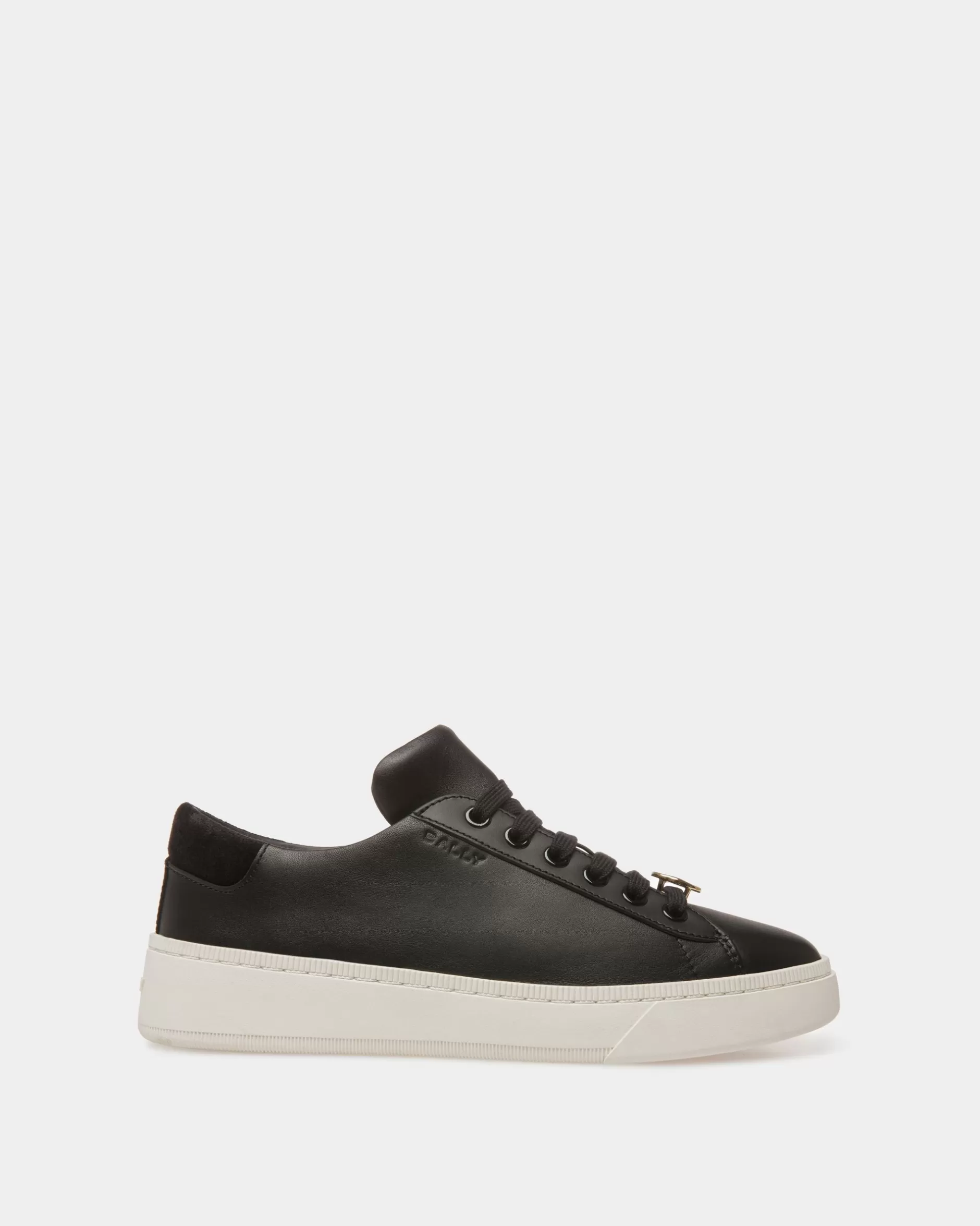 Bally Raise Sneaker Aus em und weißem Leder Schwarz Cheap