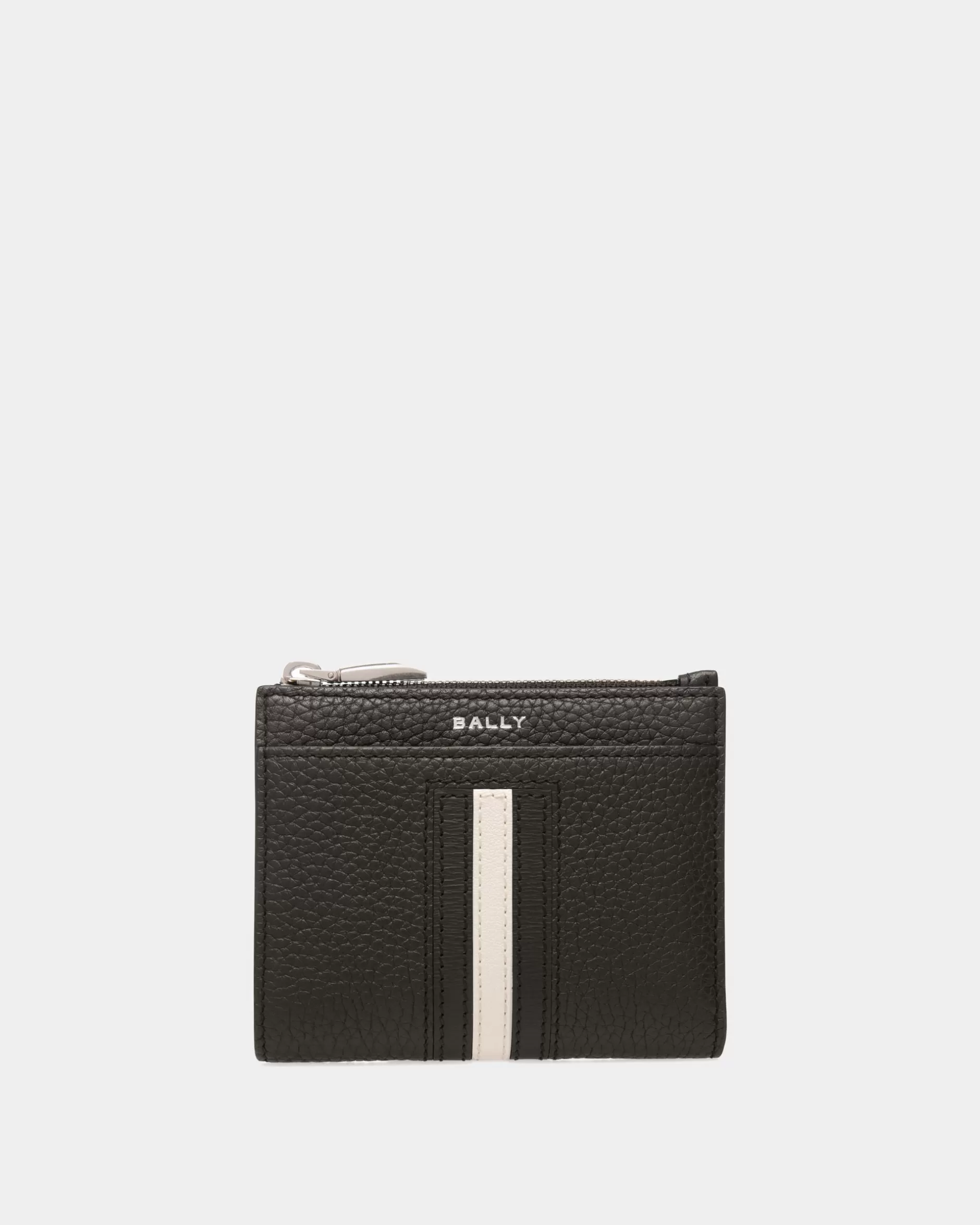 Bally Ribbon Geldbörse Aus Leder In Schwarz Outlet