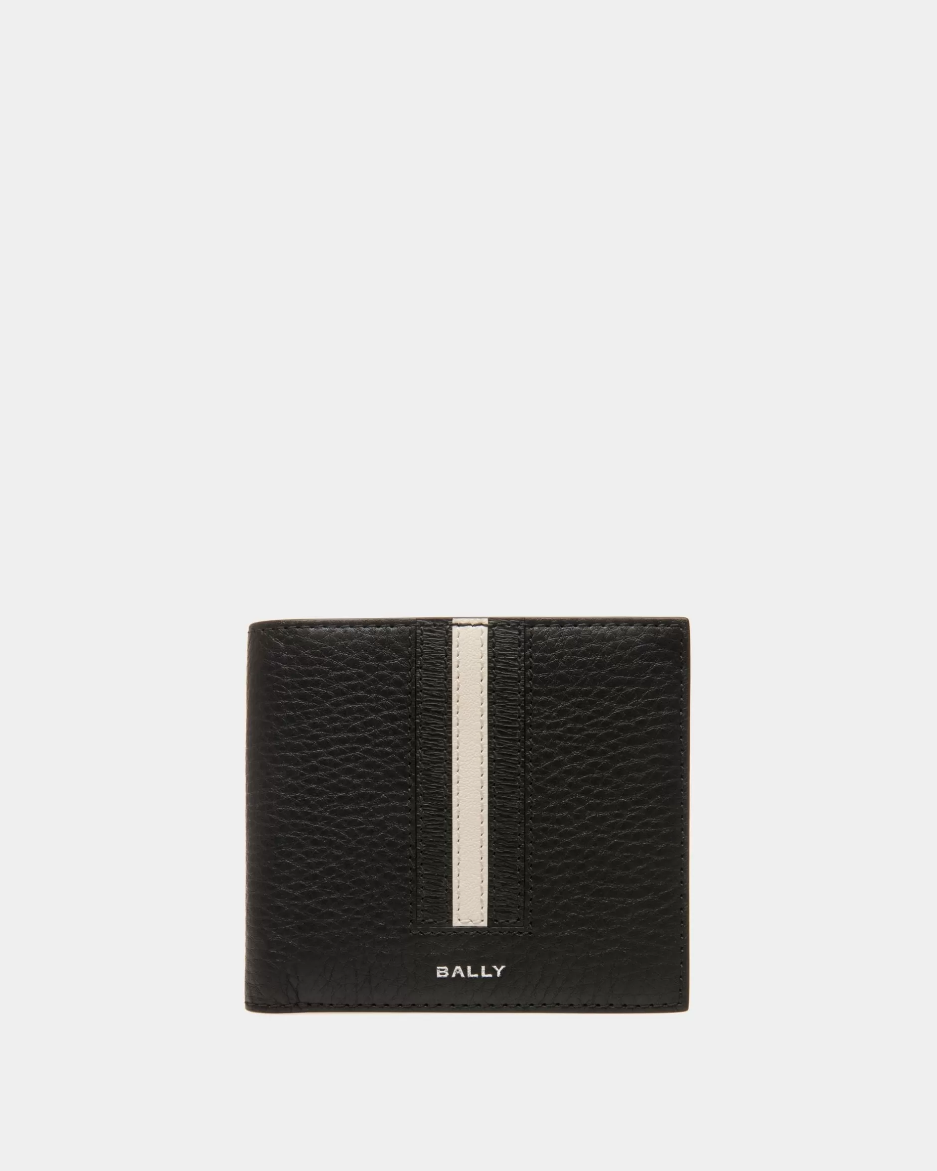 Bally Ribbon ID Münzbörse Aus Leder In Schwarz Discount