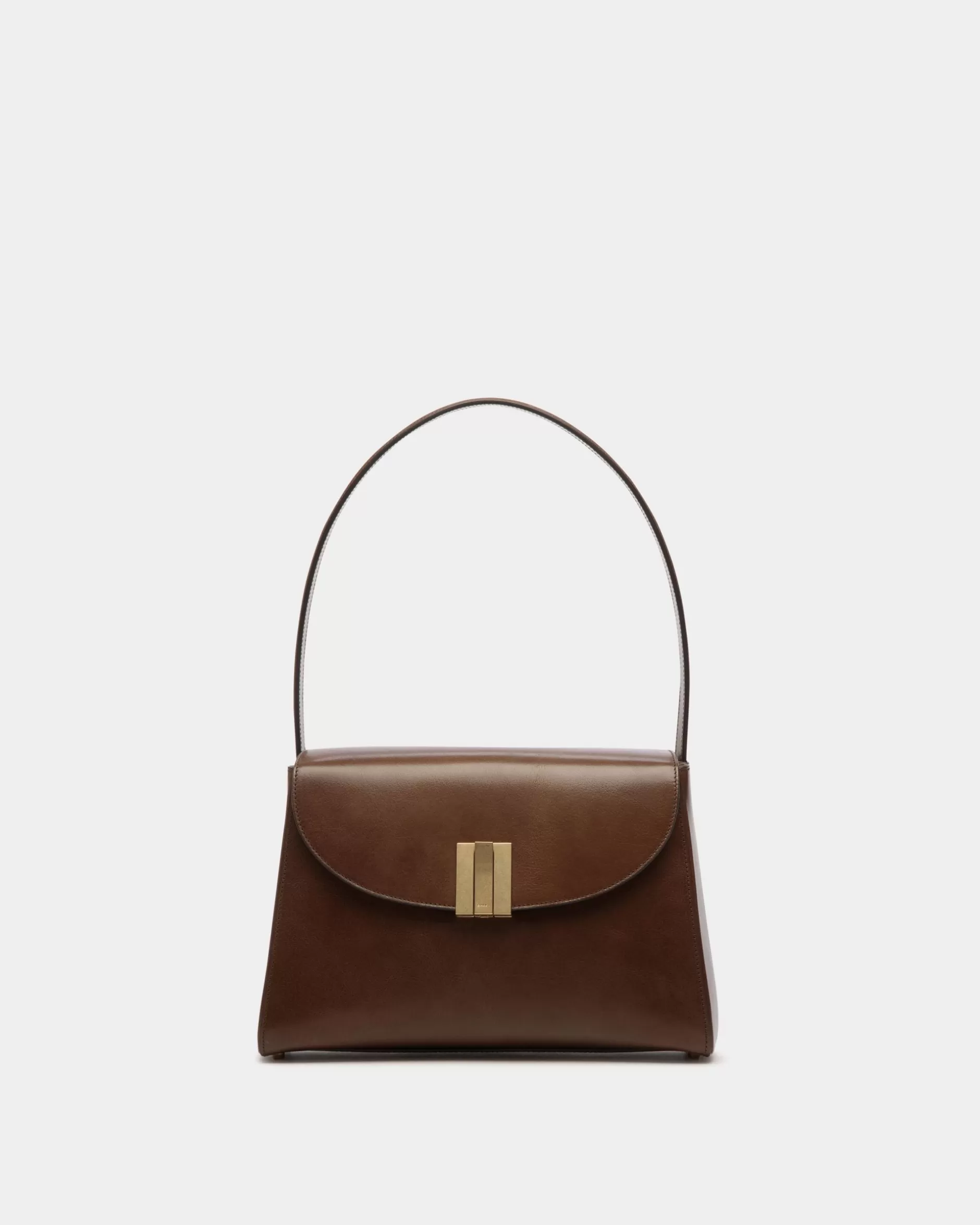 Bally Schultertasche Ollam Aus Leder In Marron Glacé Braun Best